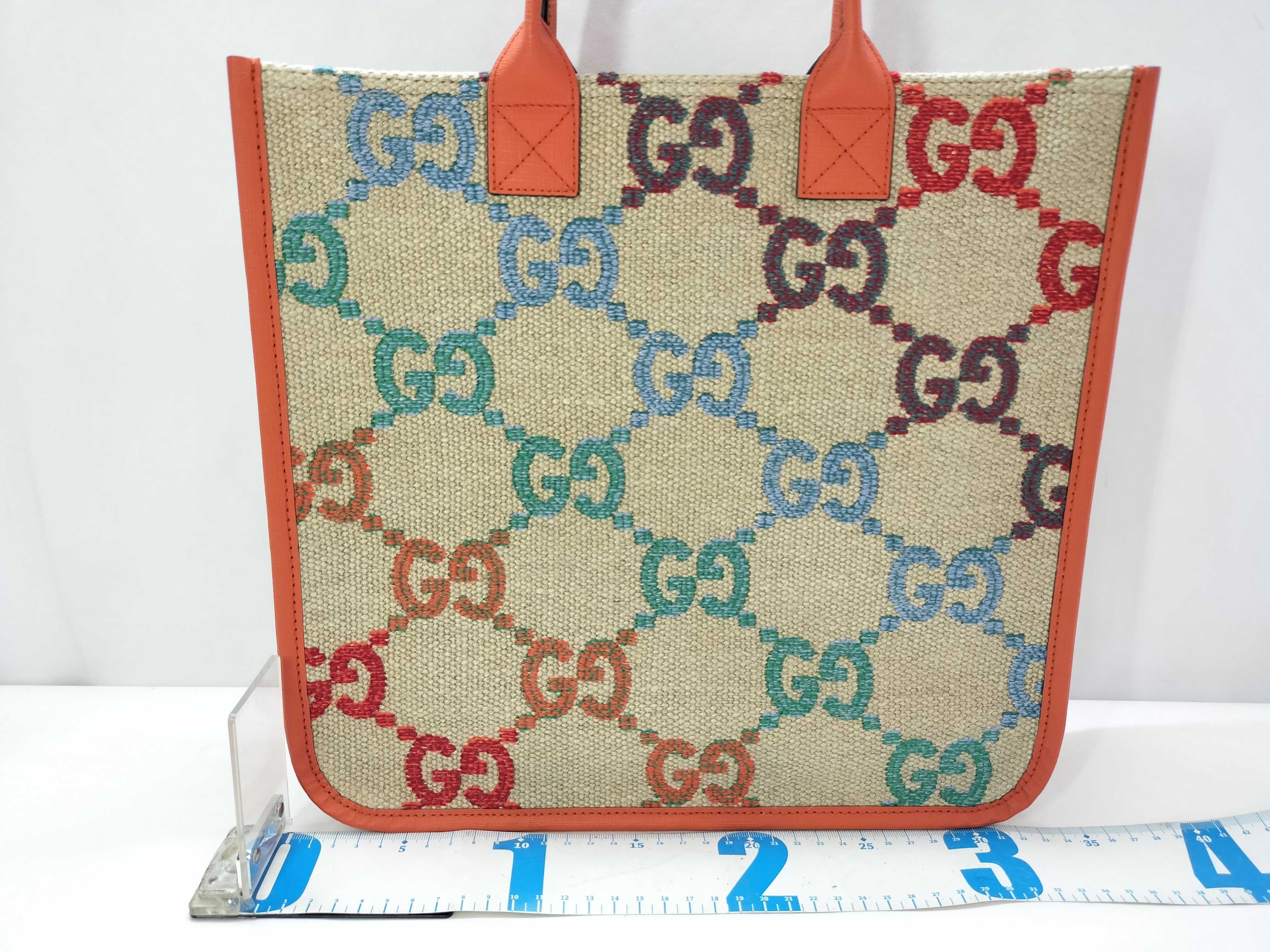 GG Canvas Louis Vuitton Monogram Suli MM M40587 TJ2112 Brown Tote Bag — view 2