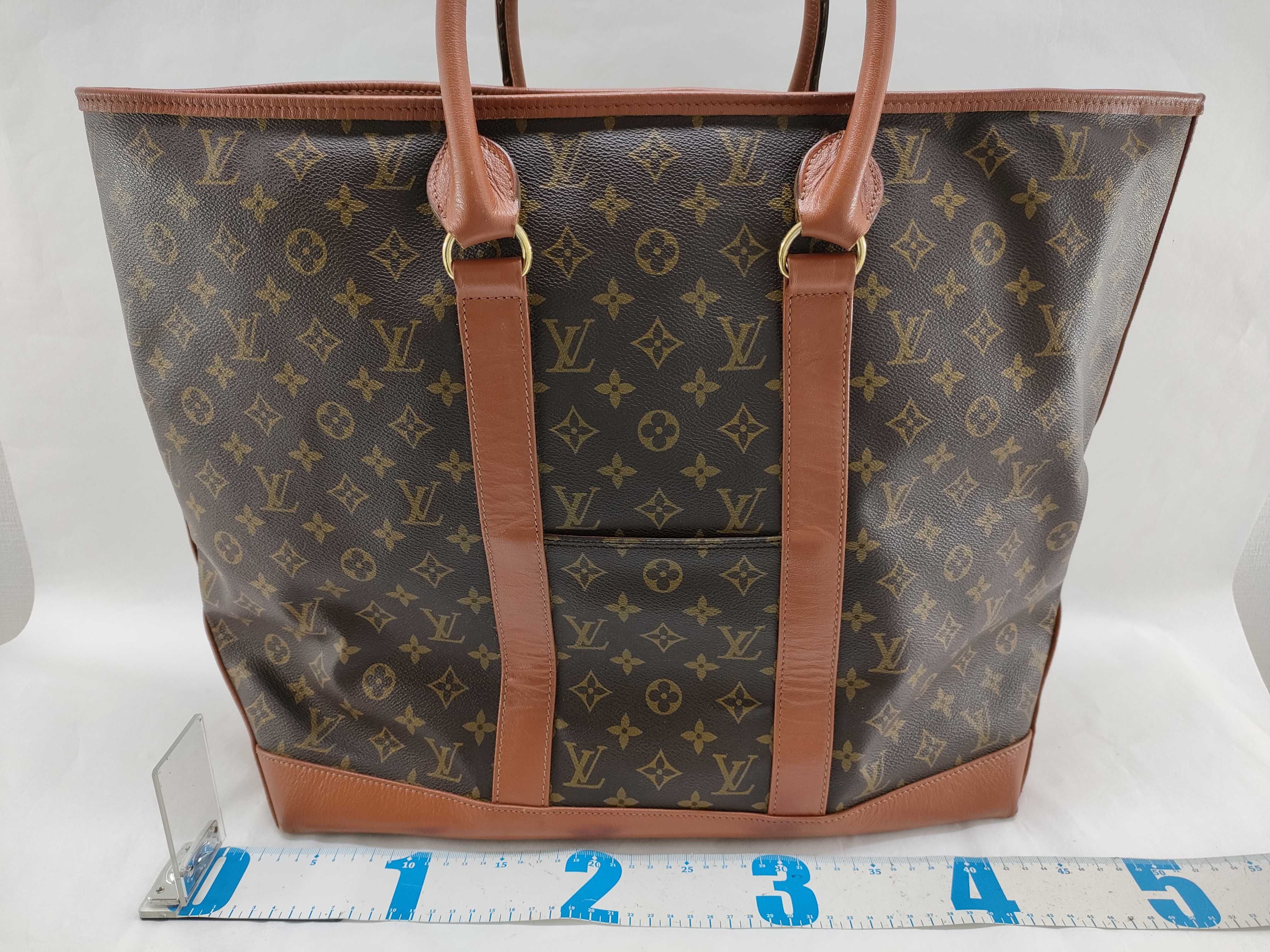 Monogram Vuitton Weekend Tote Bag — view 2