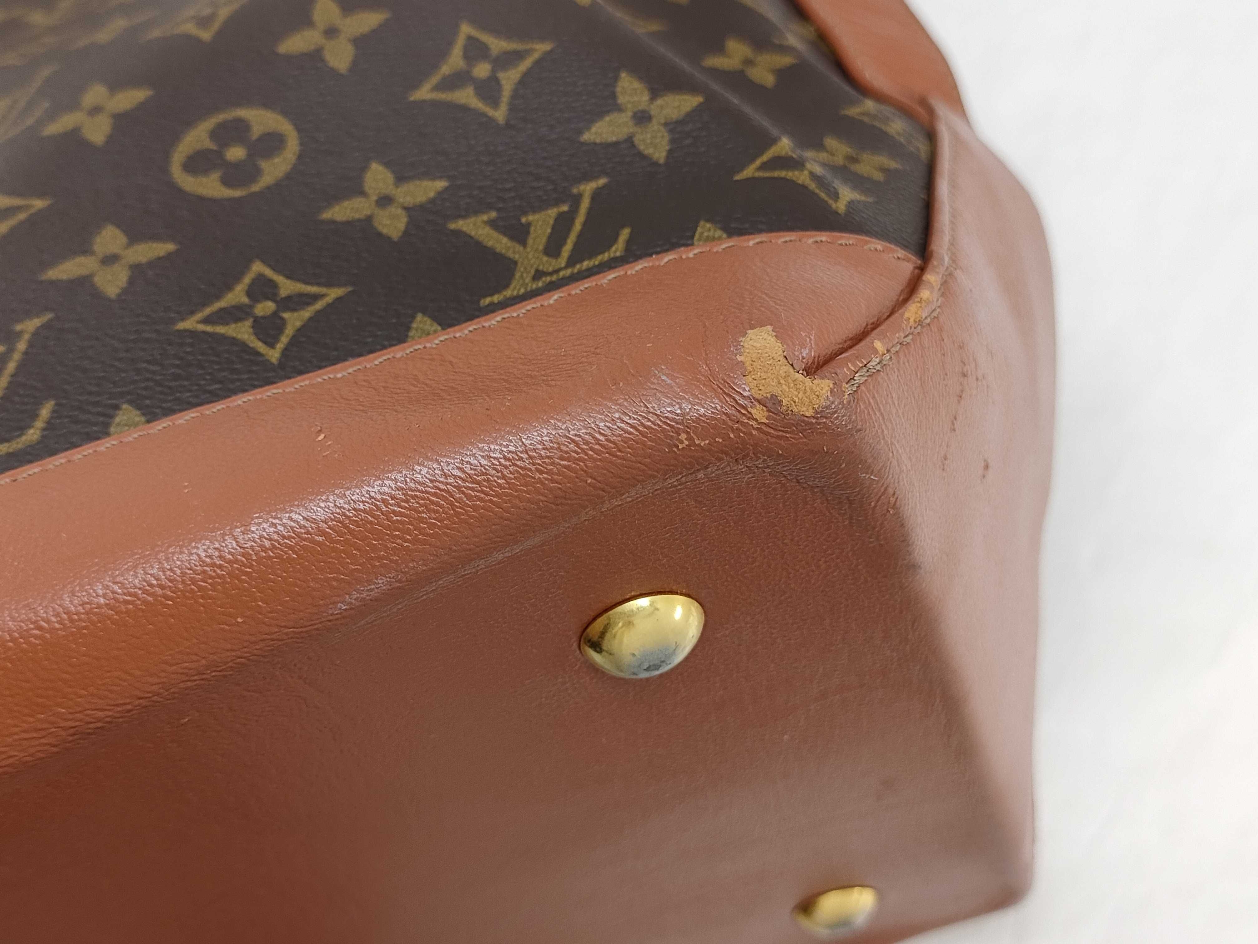 Monogram Vuitton Weekend Tote Bag — view 6