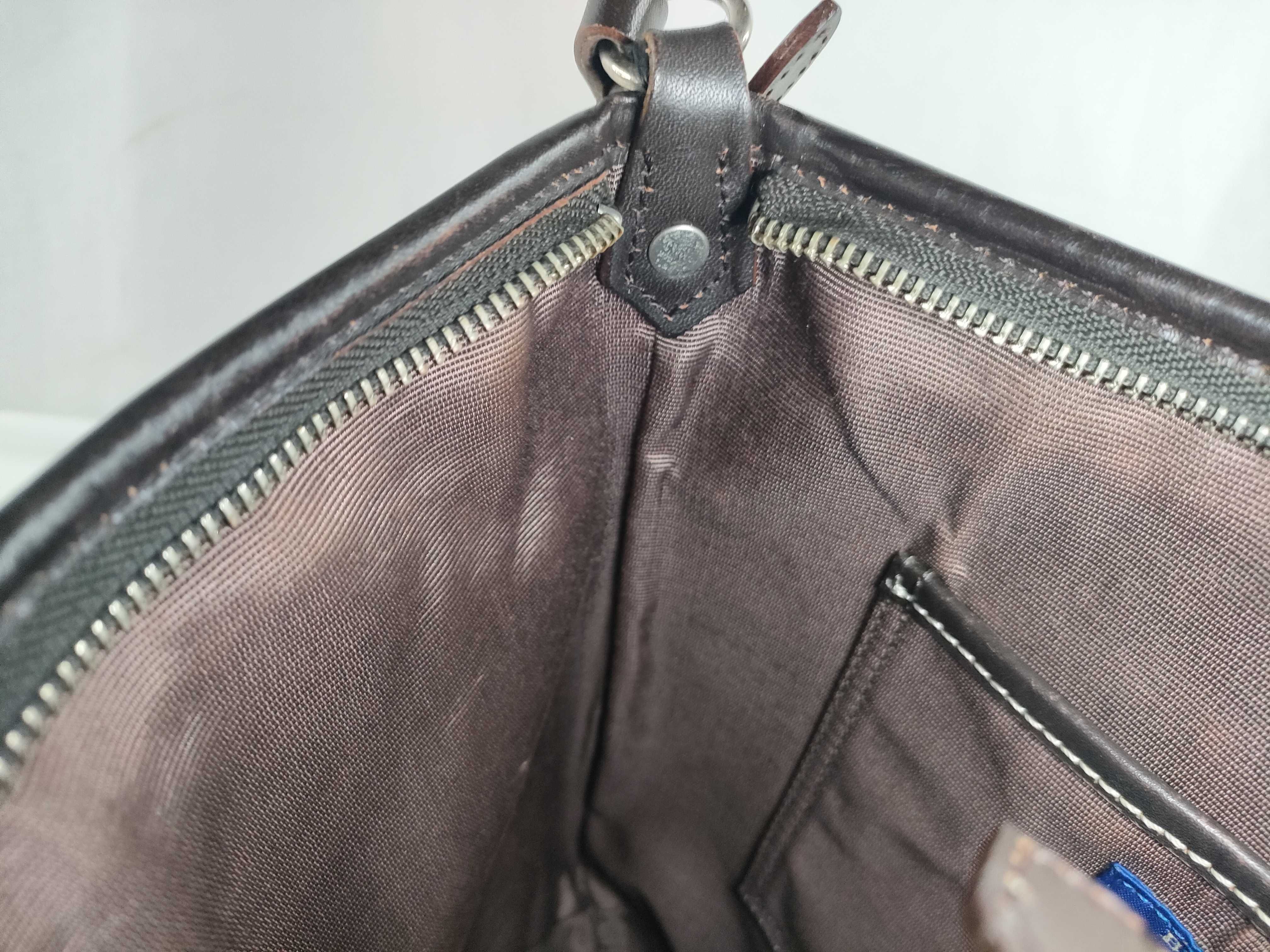 Blue Label Shoulder Bag, Check Pattern Shoulder Bag — view 11