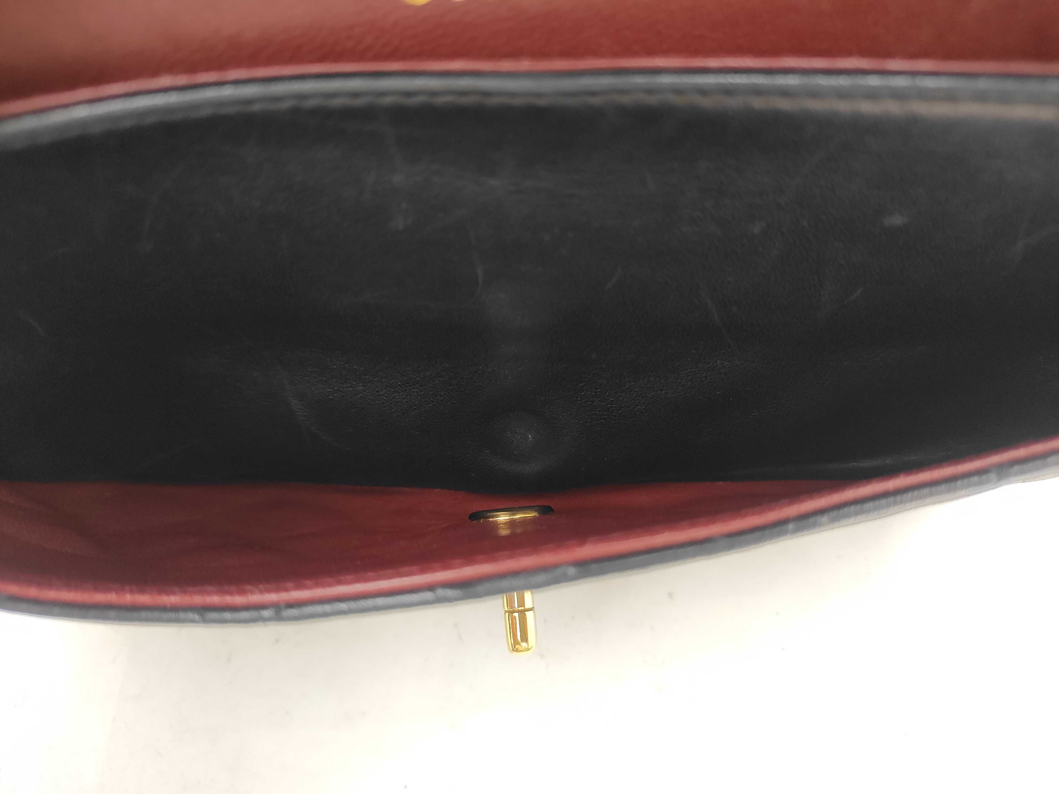 Matelassé 25 Double Flap Double Chain Lambskin Shoulder Bag — view 9