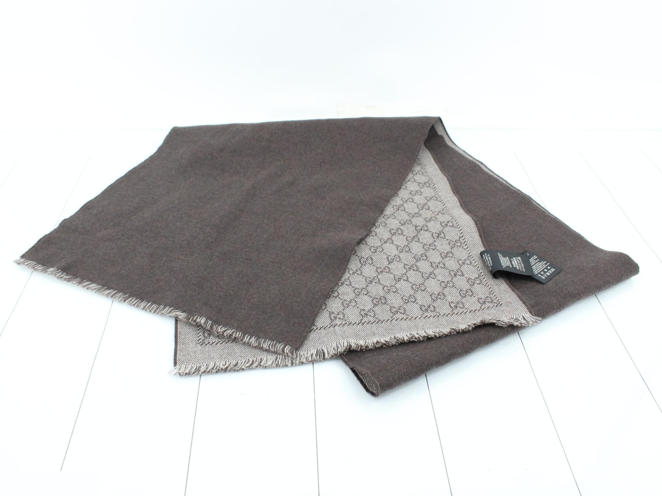 New tag Gucci GG pattern scarf — view 2