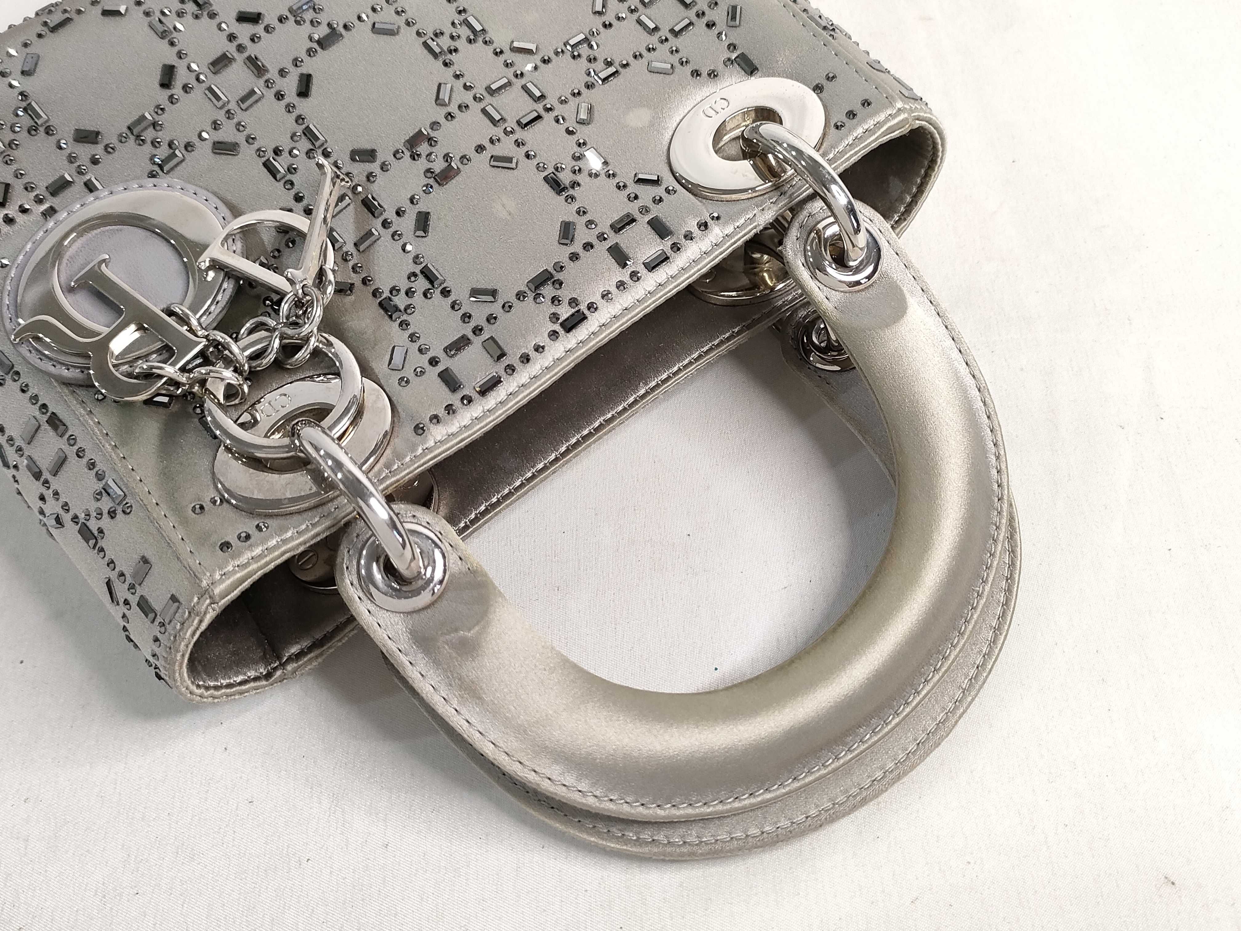 LADY Satin Tote Handbag — view 3