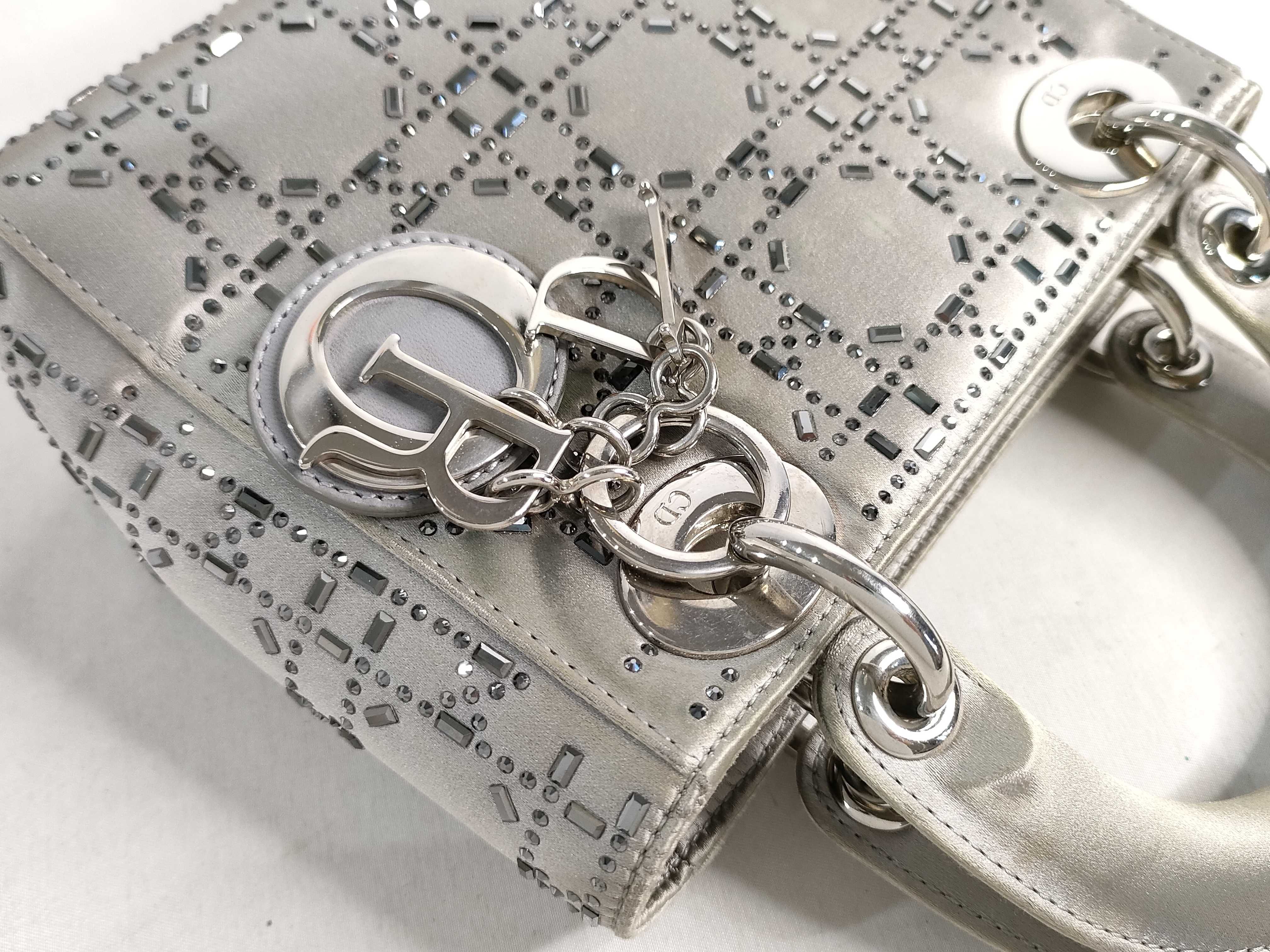 LADY Satin Tote Handbag — view 5