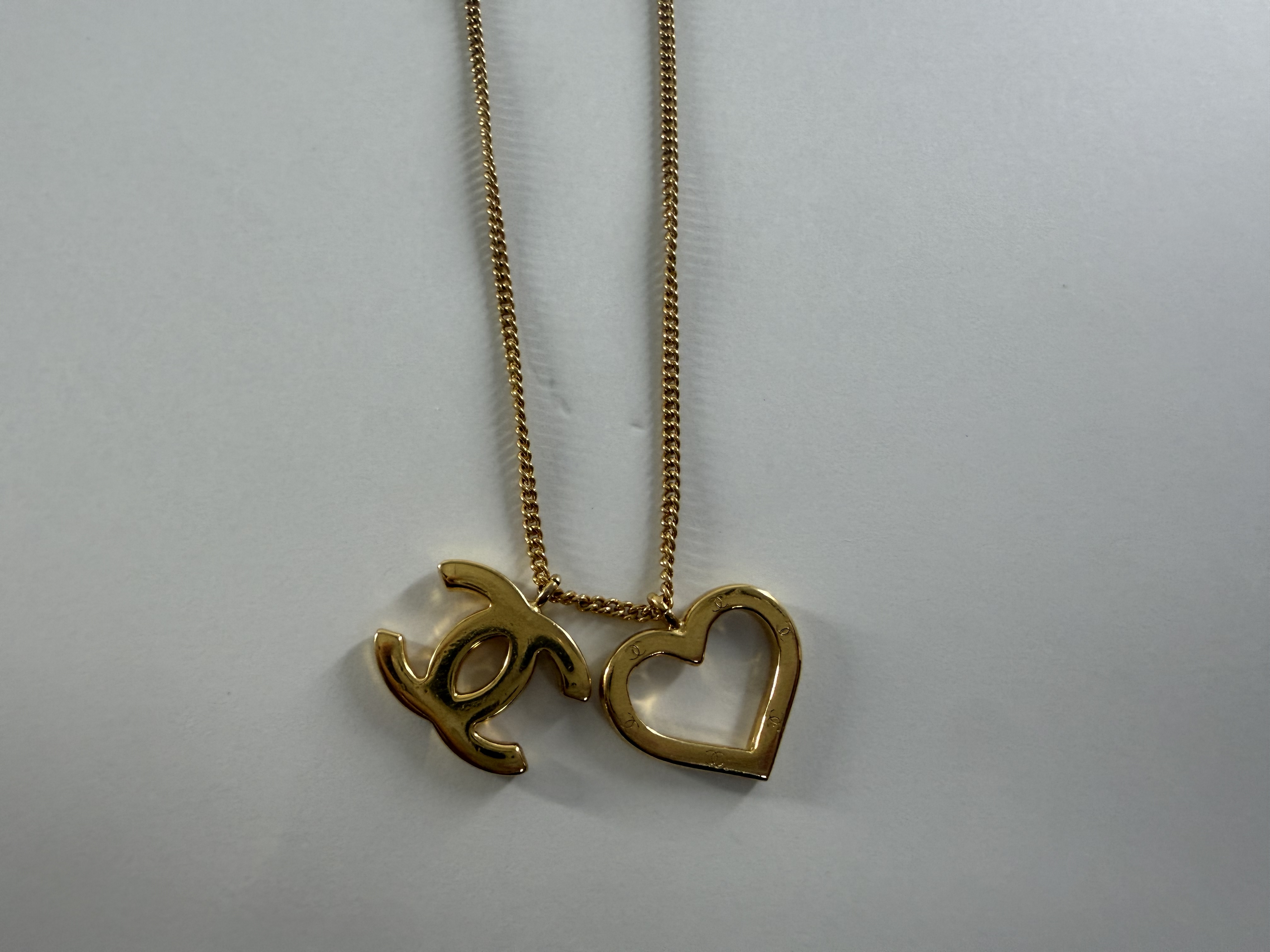Coco Mark Heart Necklace — view 2