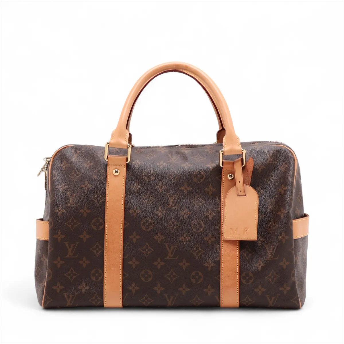 Monogram Carryall M40074 TJ2126 Brown with initials