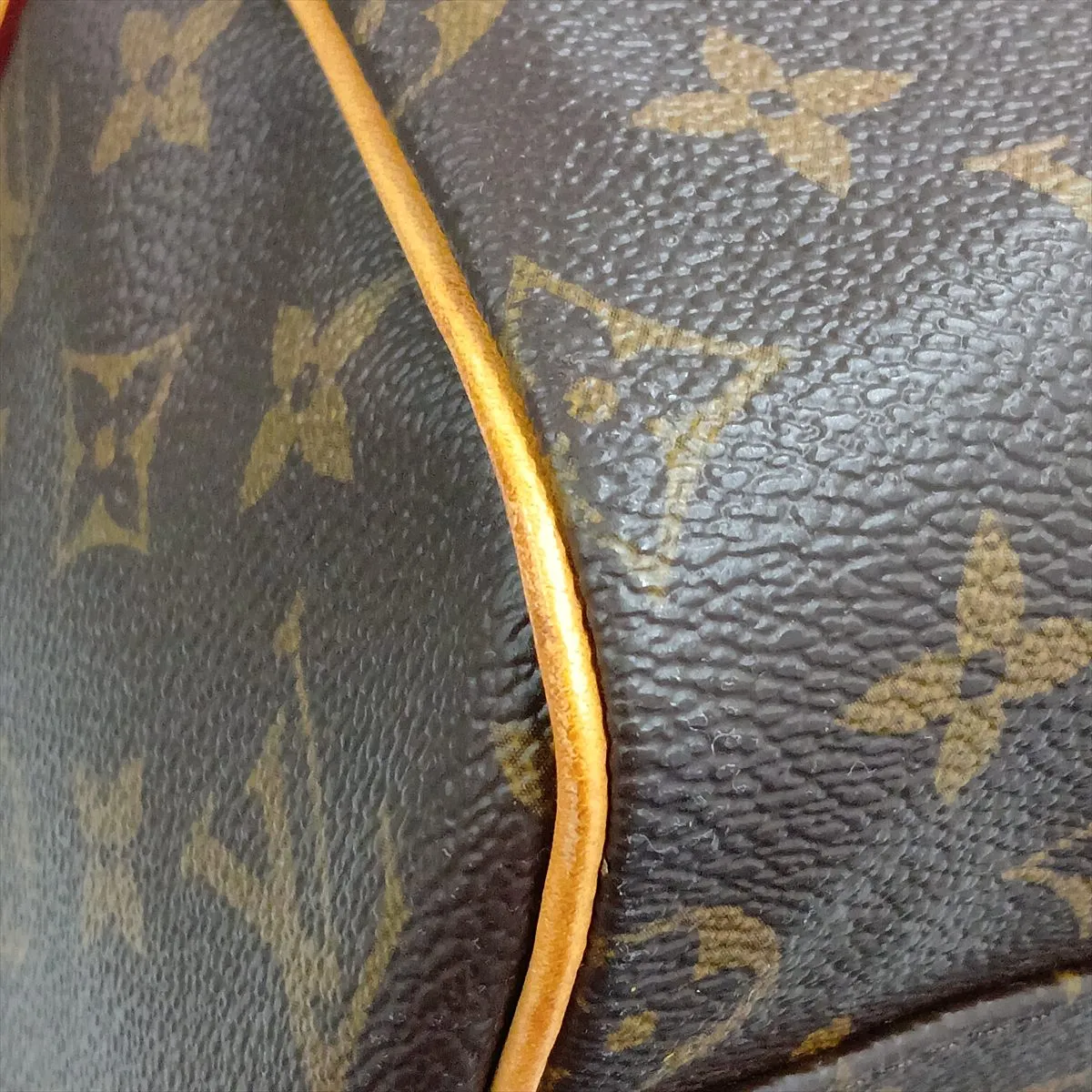 Monogram Carryall M40074 TJ2126 Brown with initials — view 14
