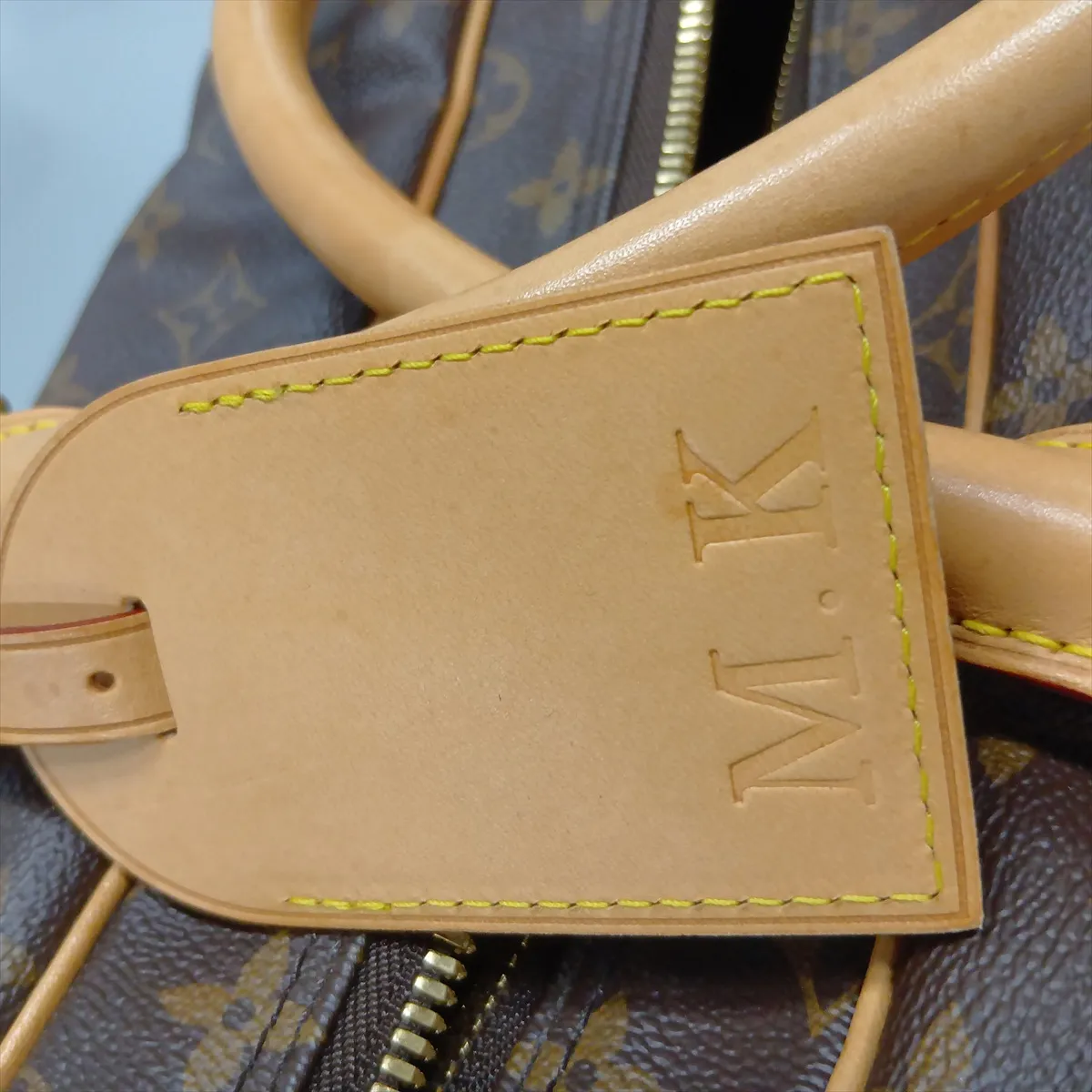 Monogram Carryall M40074 TJ2126 Brown with initials — view 15