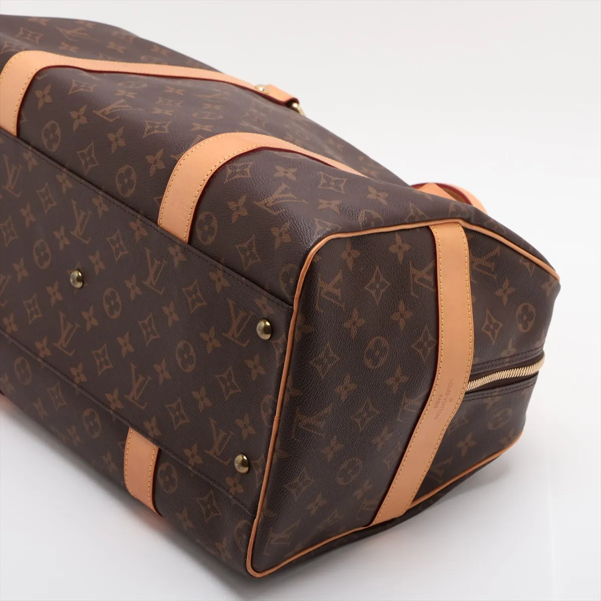 Monogram Carryall M40074 TJ2126 Brown with initials — view 3