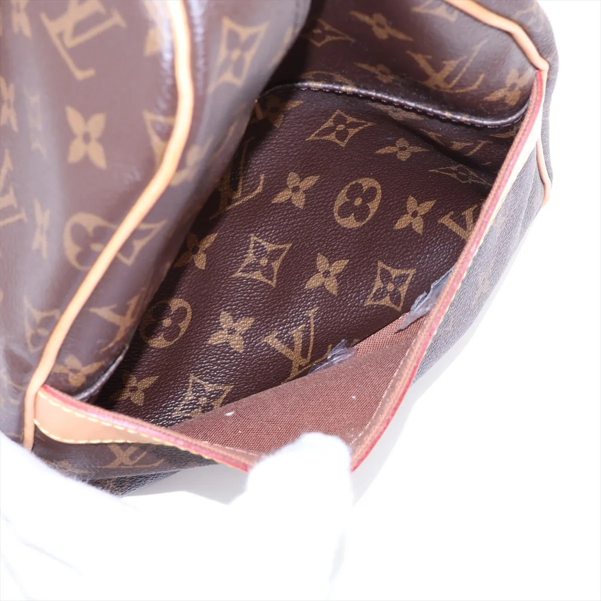 Monogram Carryall M40074 TJ2126 Brown with initials — view 10