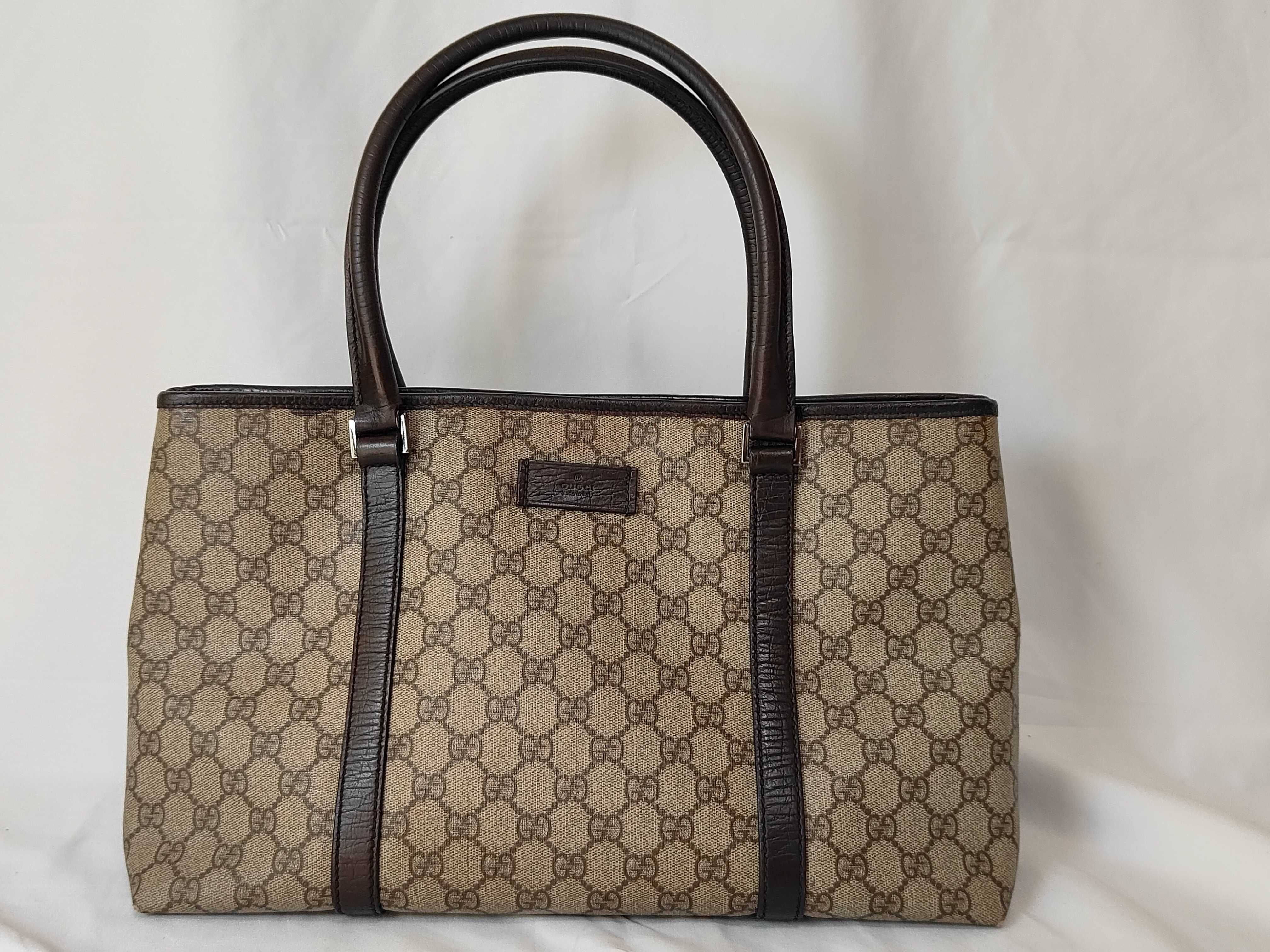GG Supreme Vintage GG Supreme Shoulder Tote Bag
