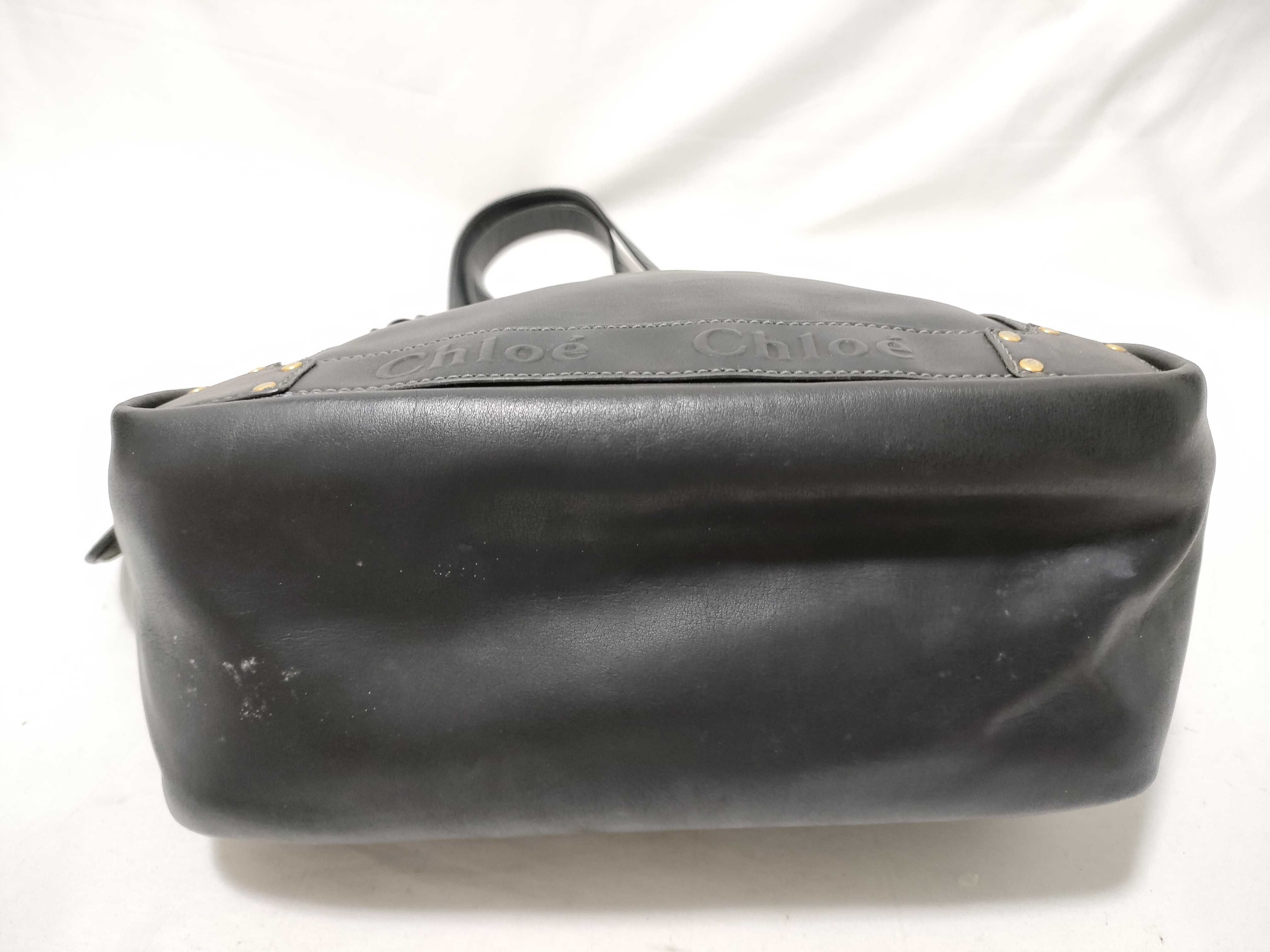 leather tote bag — view 8