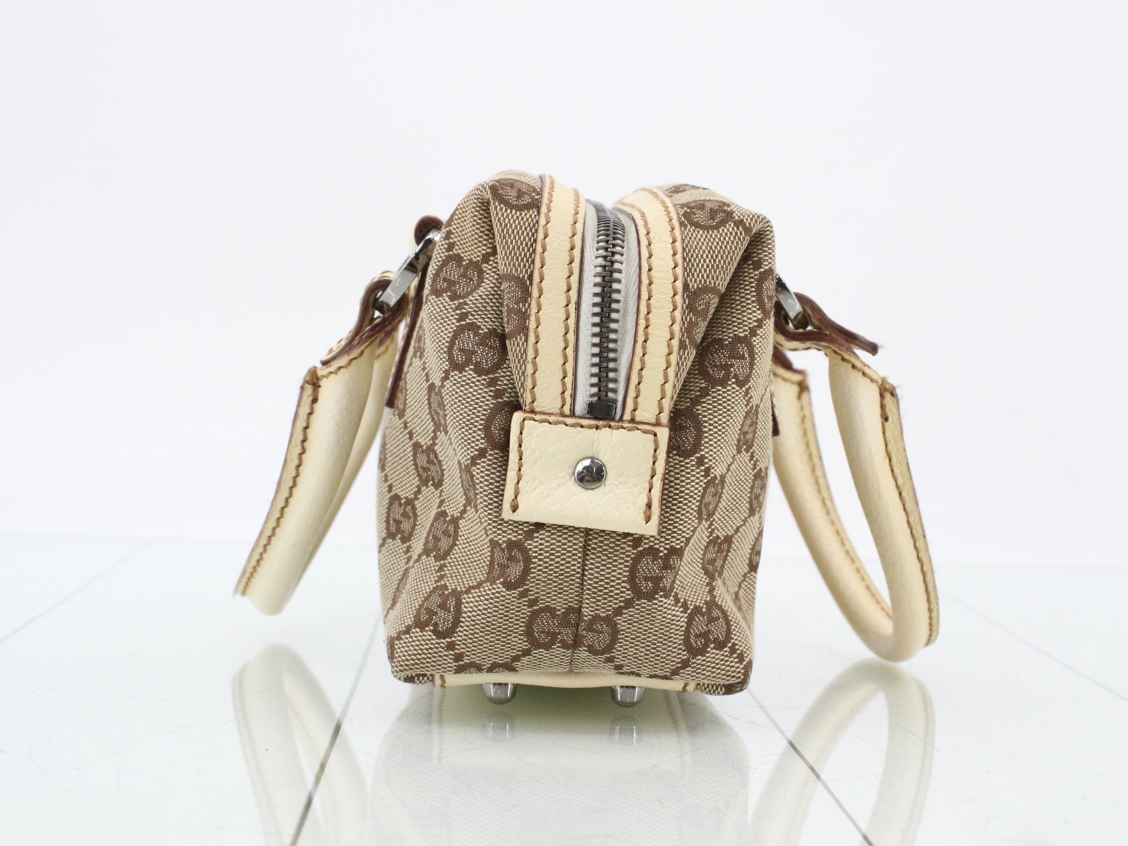 GG Canvas Handbag with Dust Bag — view 3
