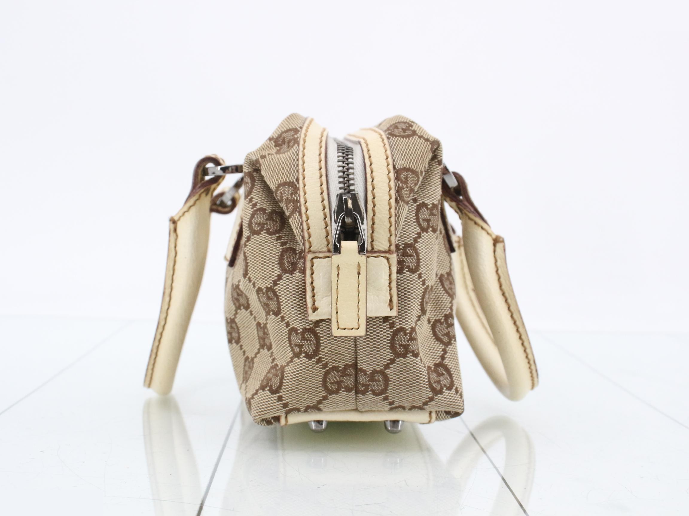 GG Canvas Handbag with Dust Bag — view 4
