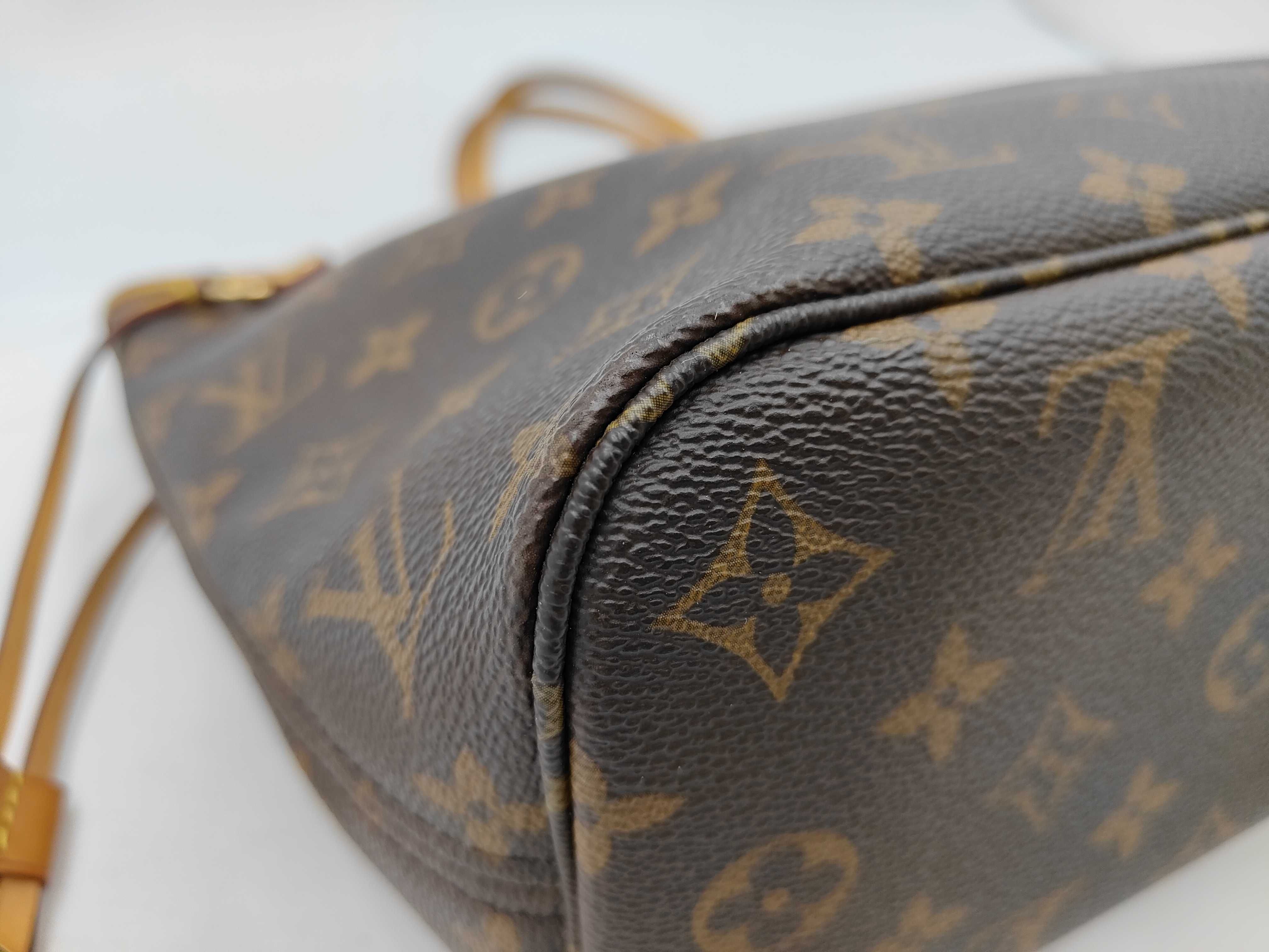 LV Neverfull PM M40155 Monogram Tote Bag — view 6