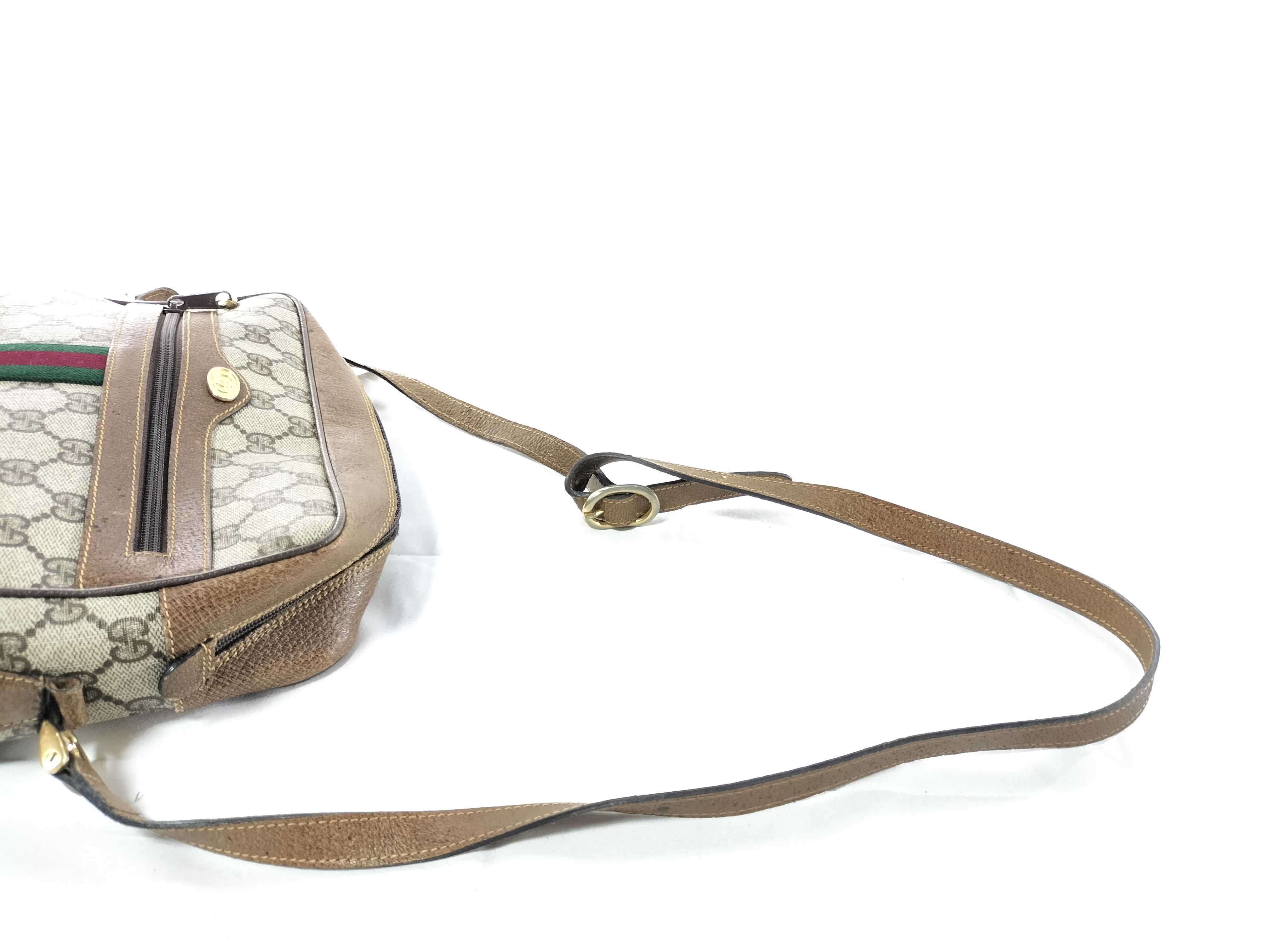 GG Supreme Old Sherry Shoulder Bag — view 6