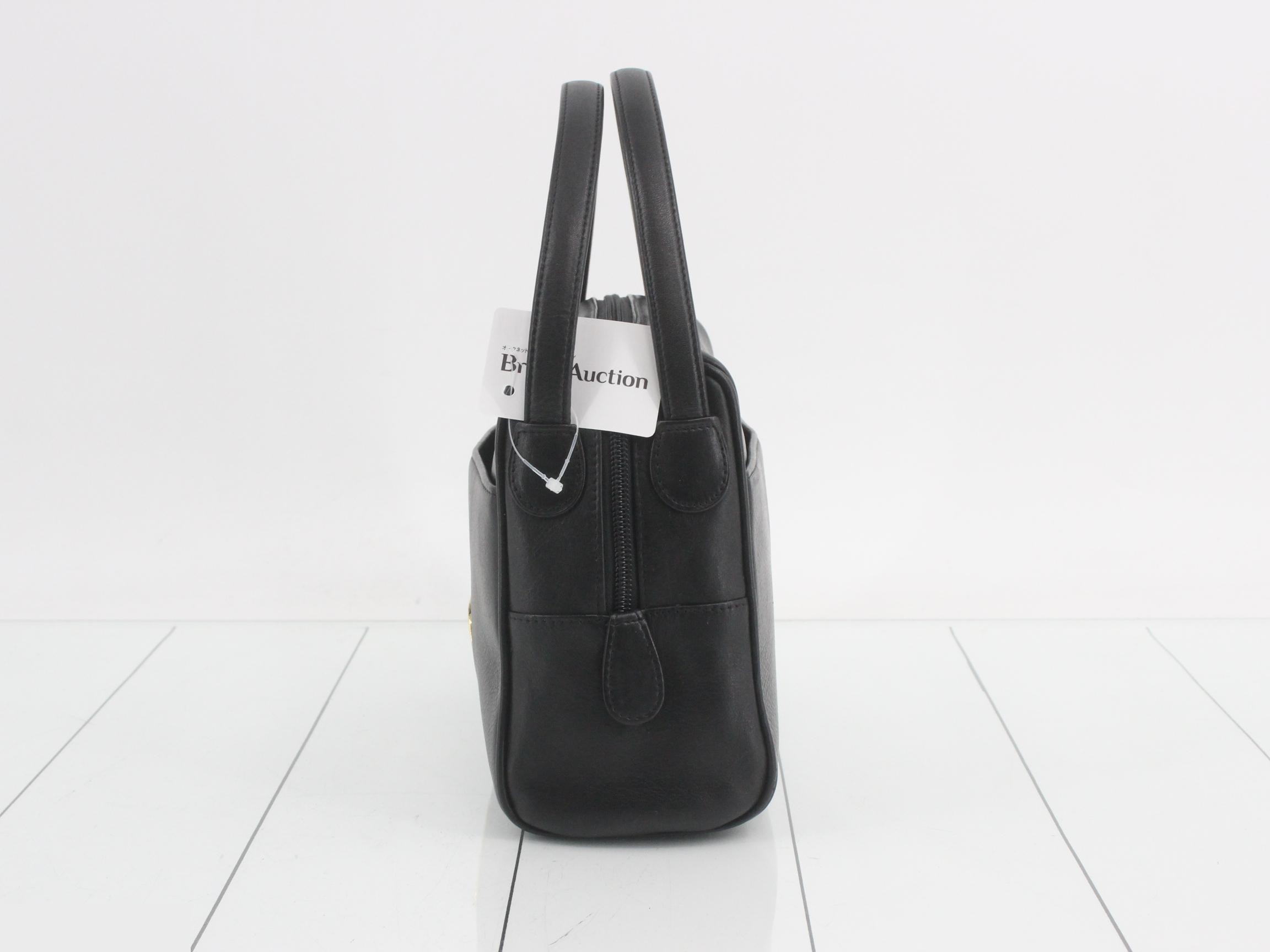 Leather mini handbag — view 3