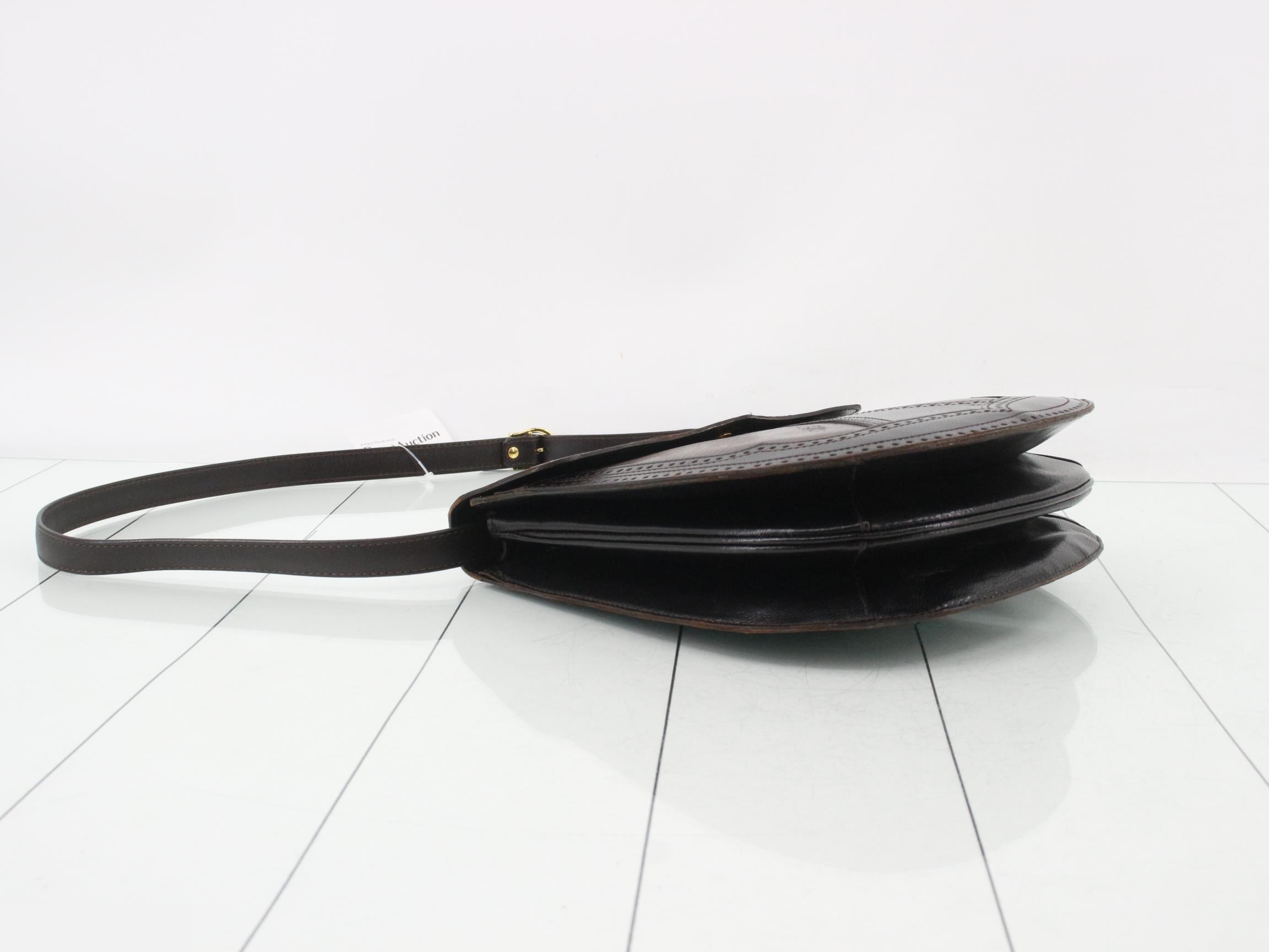 Other lines: Bags & Shoulder Bags, Lizard Leather, Dark Brown — view 5