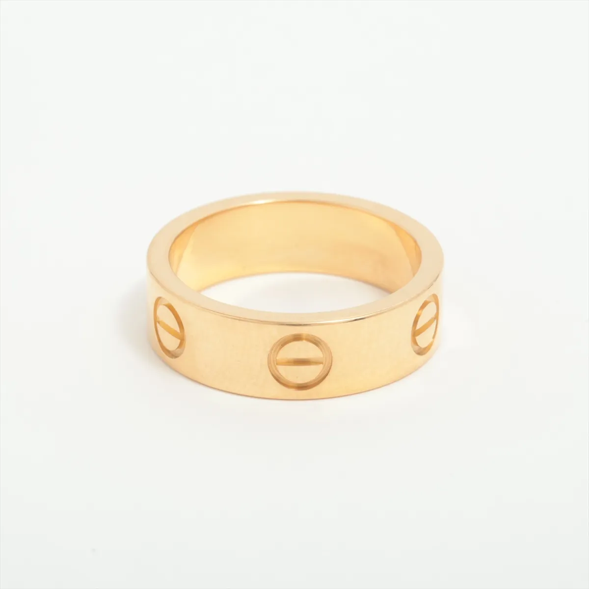 Love Ring 750 (Yellow Gold) 6.5g 50 J54709 — view 2