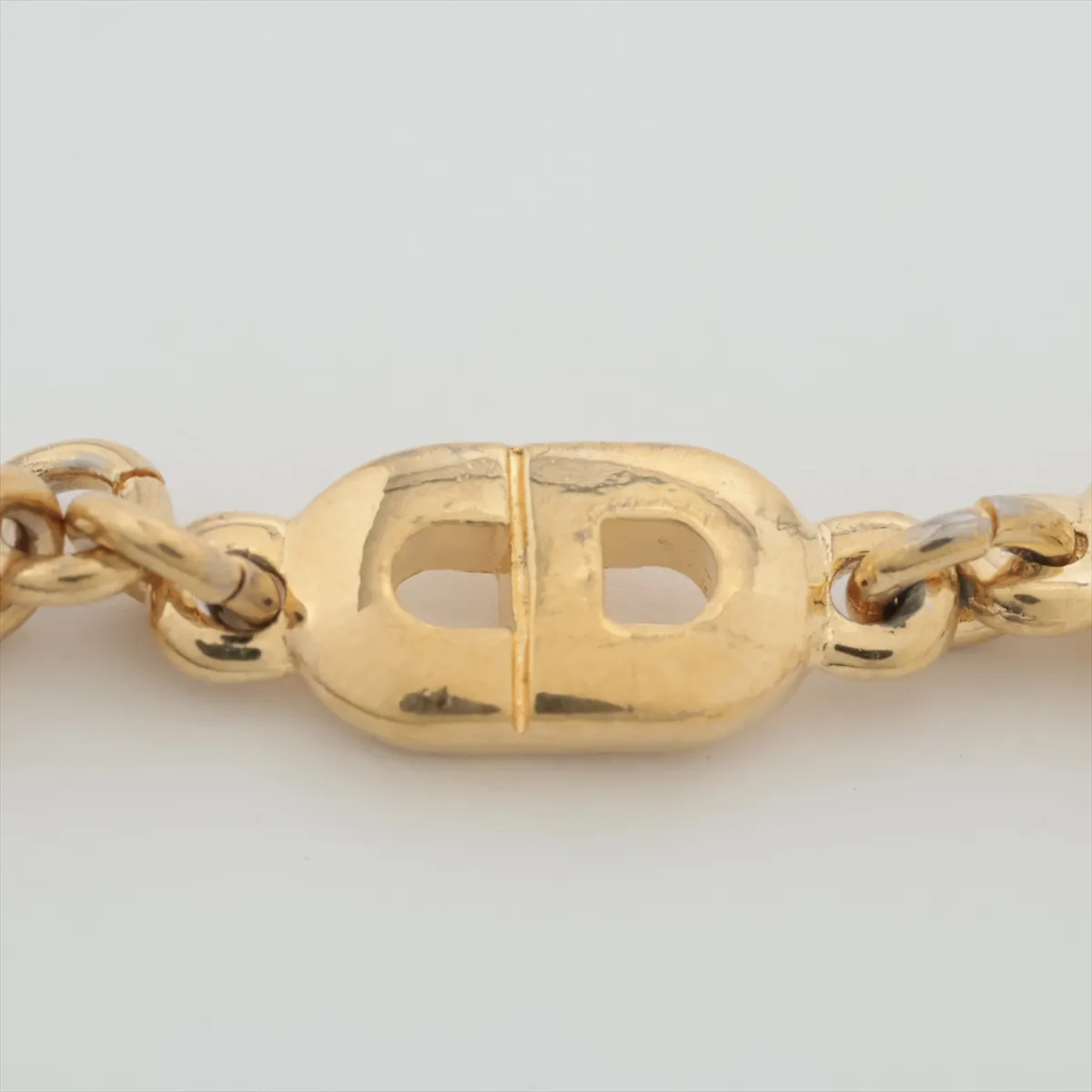 CD logo bracelet, GP gold, — view 5