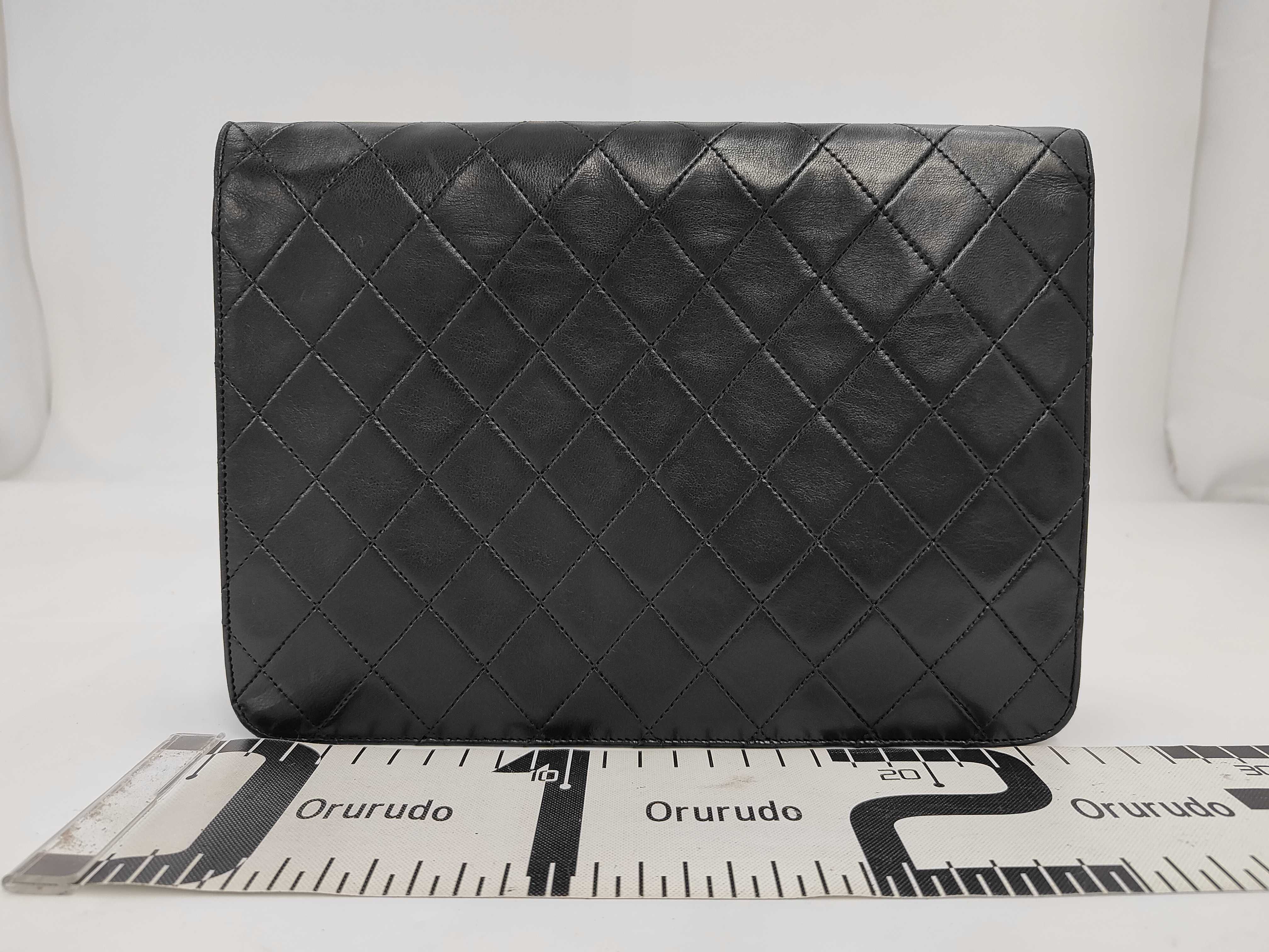 Matelassé Shoulder Bag, Black — view 2