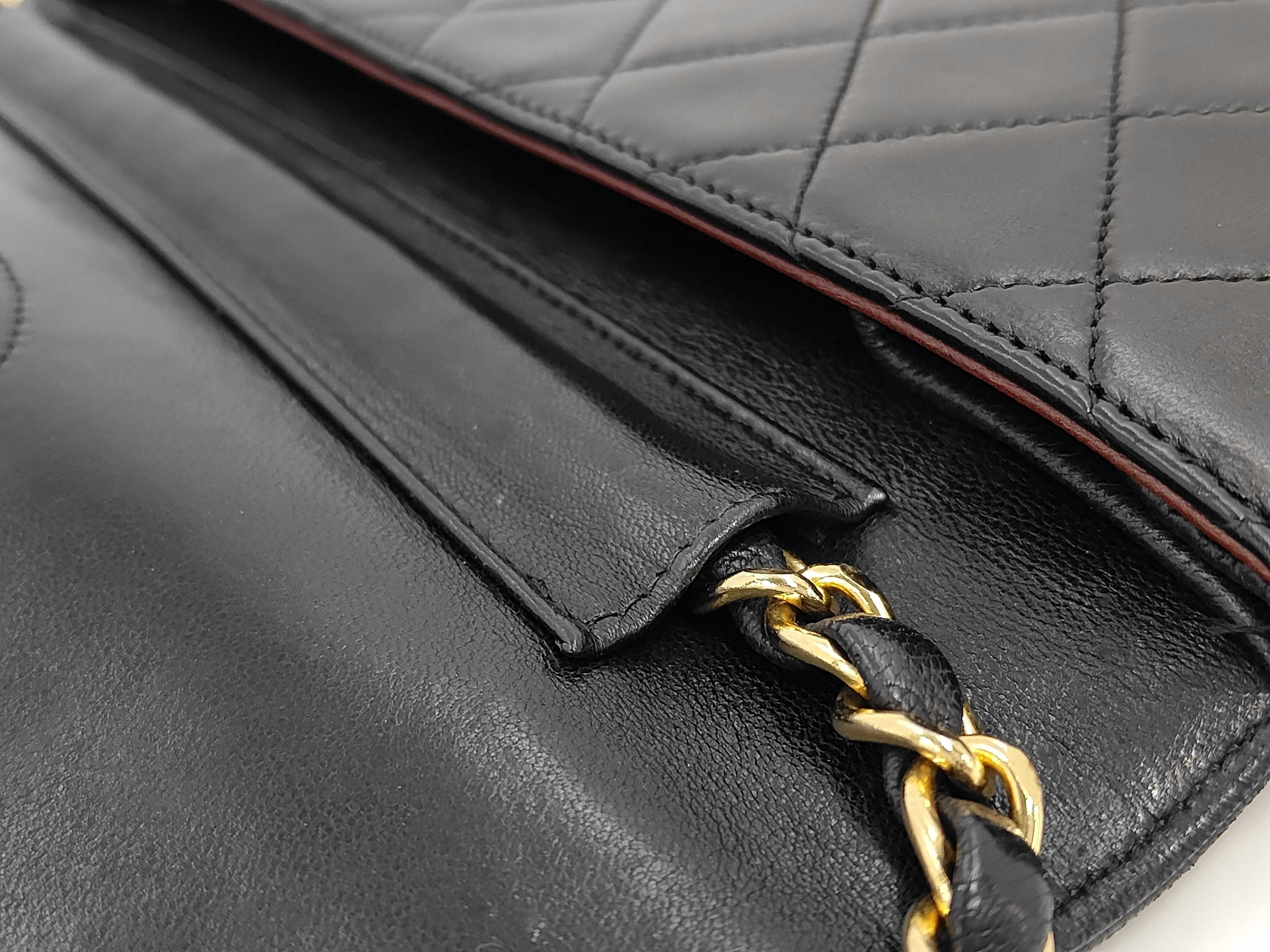 Matelassé Shoulder Bag, Black — view 5