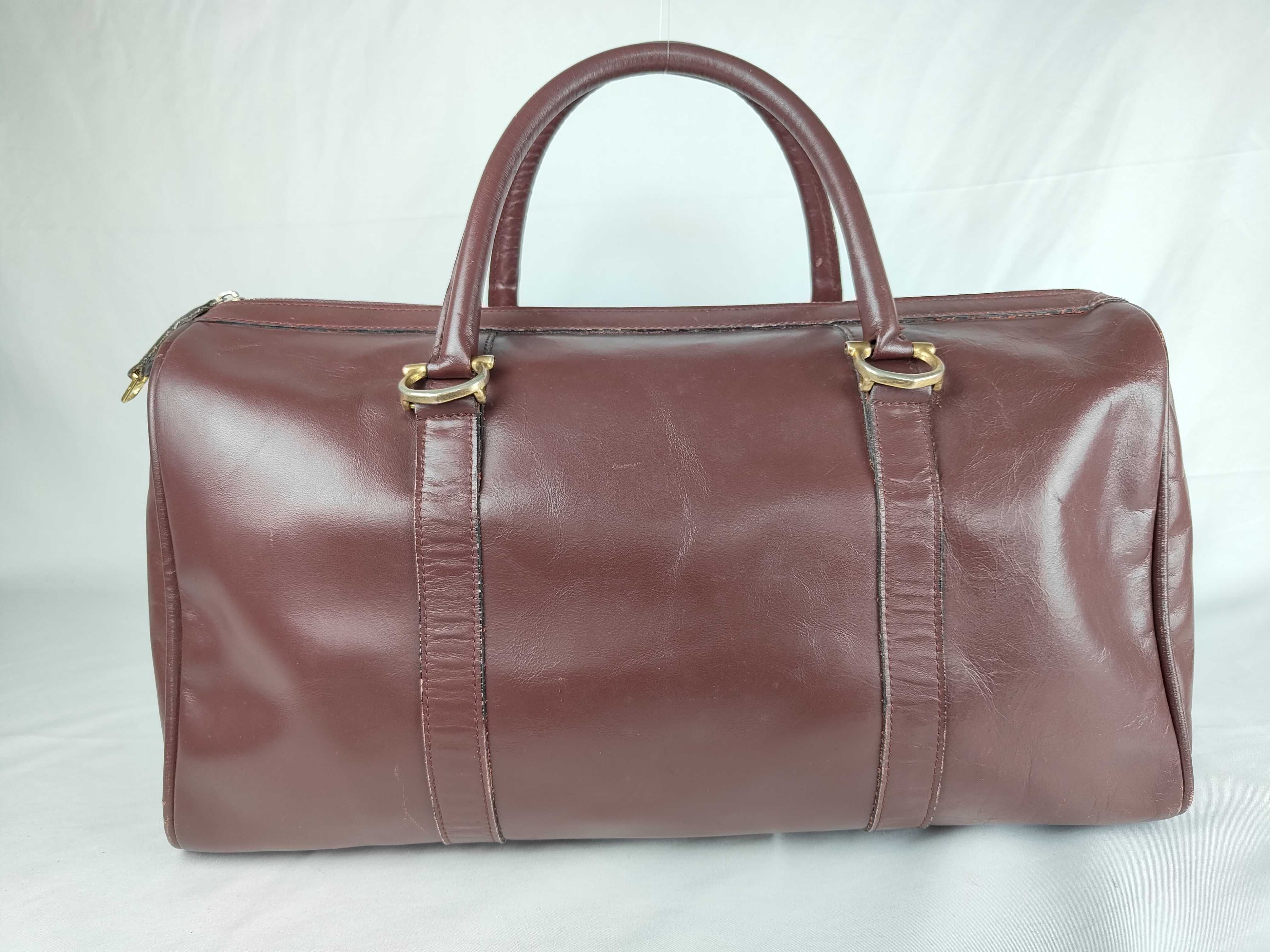 Bordeaux Boston Must Line Boston Bag