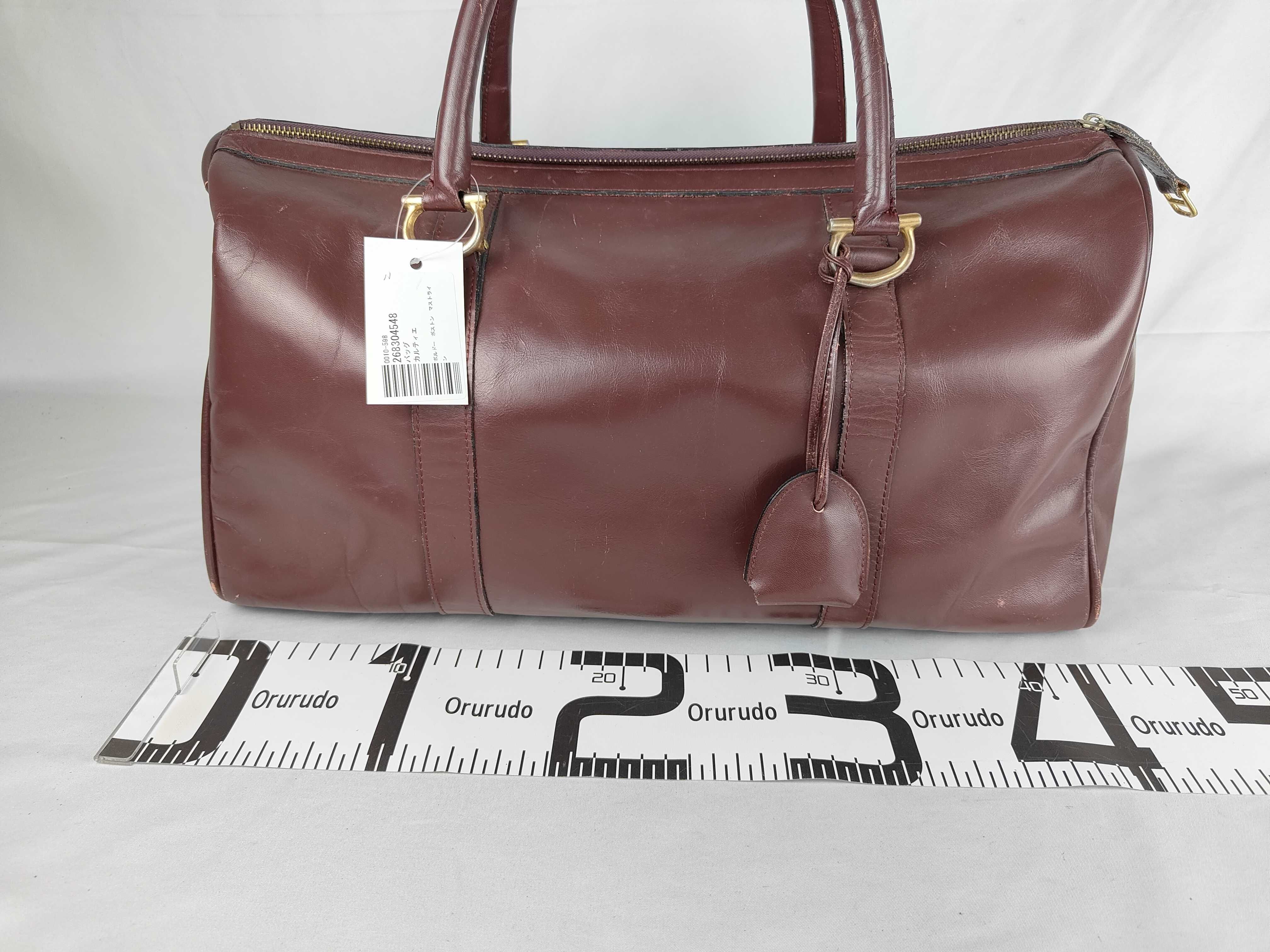 Bordeaux Boston Must Line Boston Bag — view 2