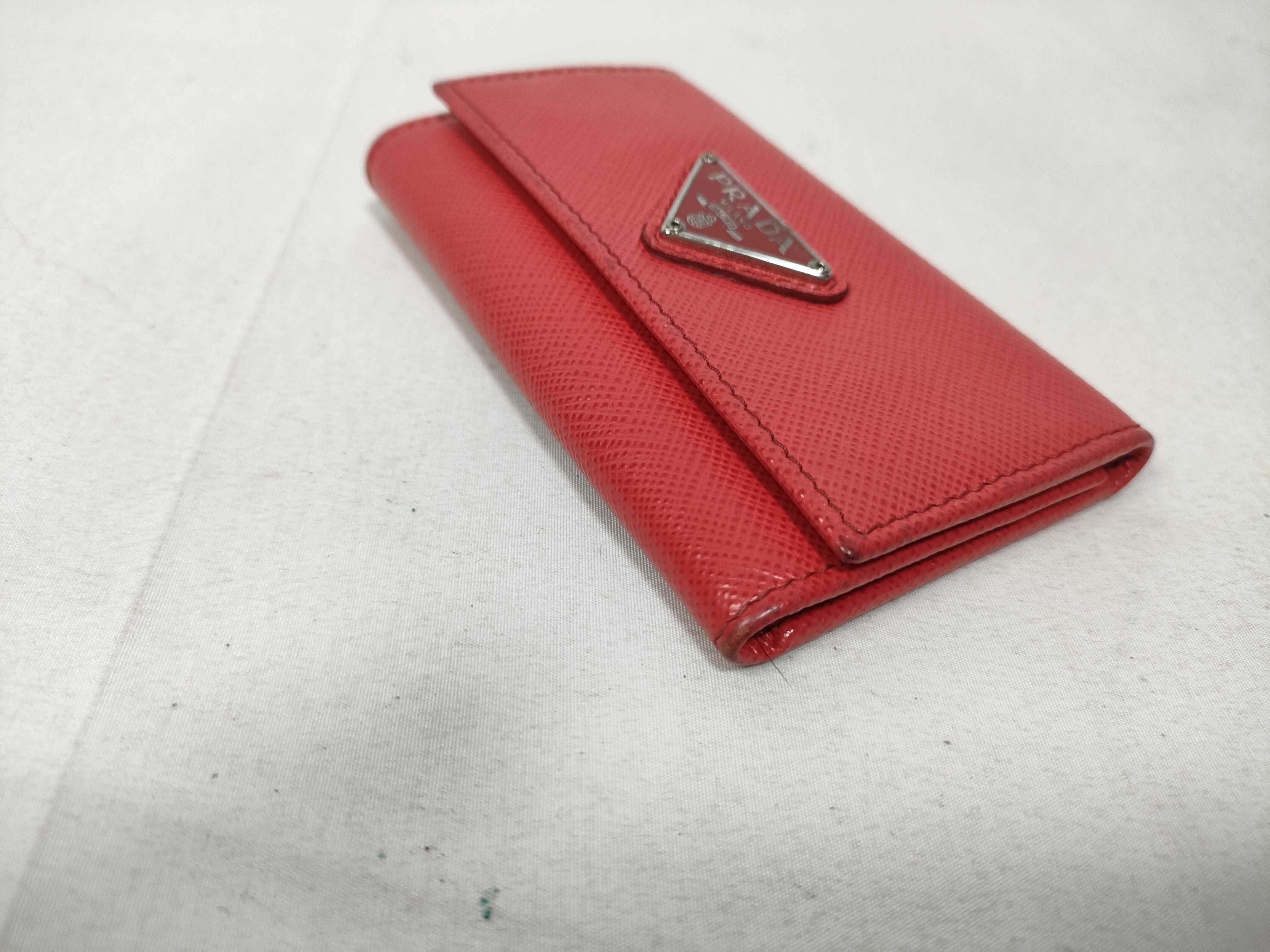 1811 6 key case Saffiano leather key case/key chain — view 3
