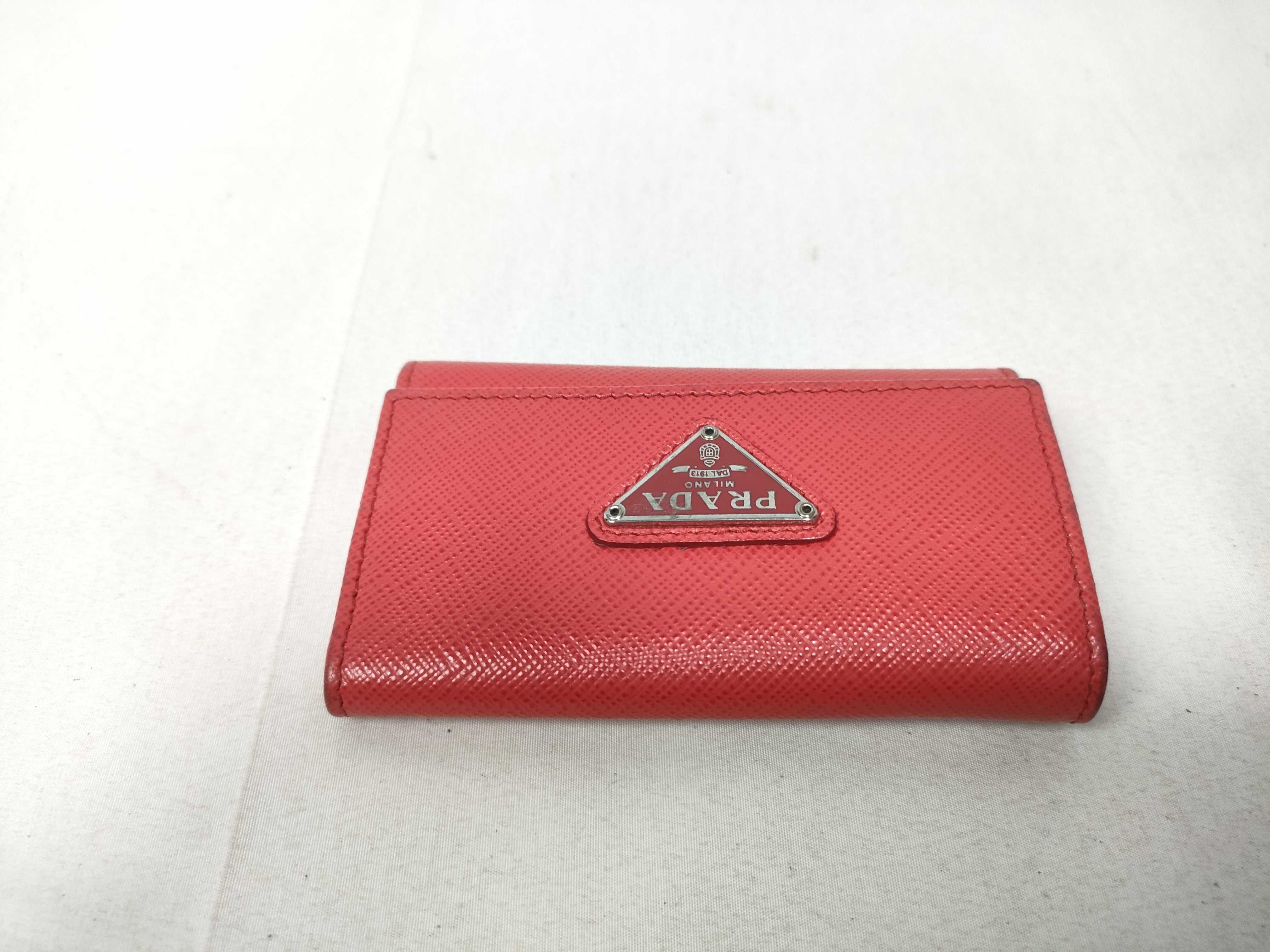 1811 6 key case Saffiano leather key case/key chain — view 7