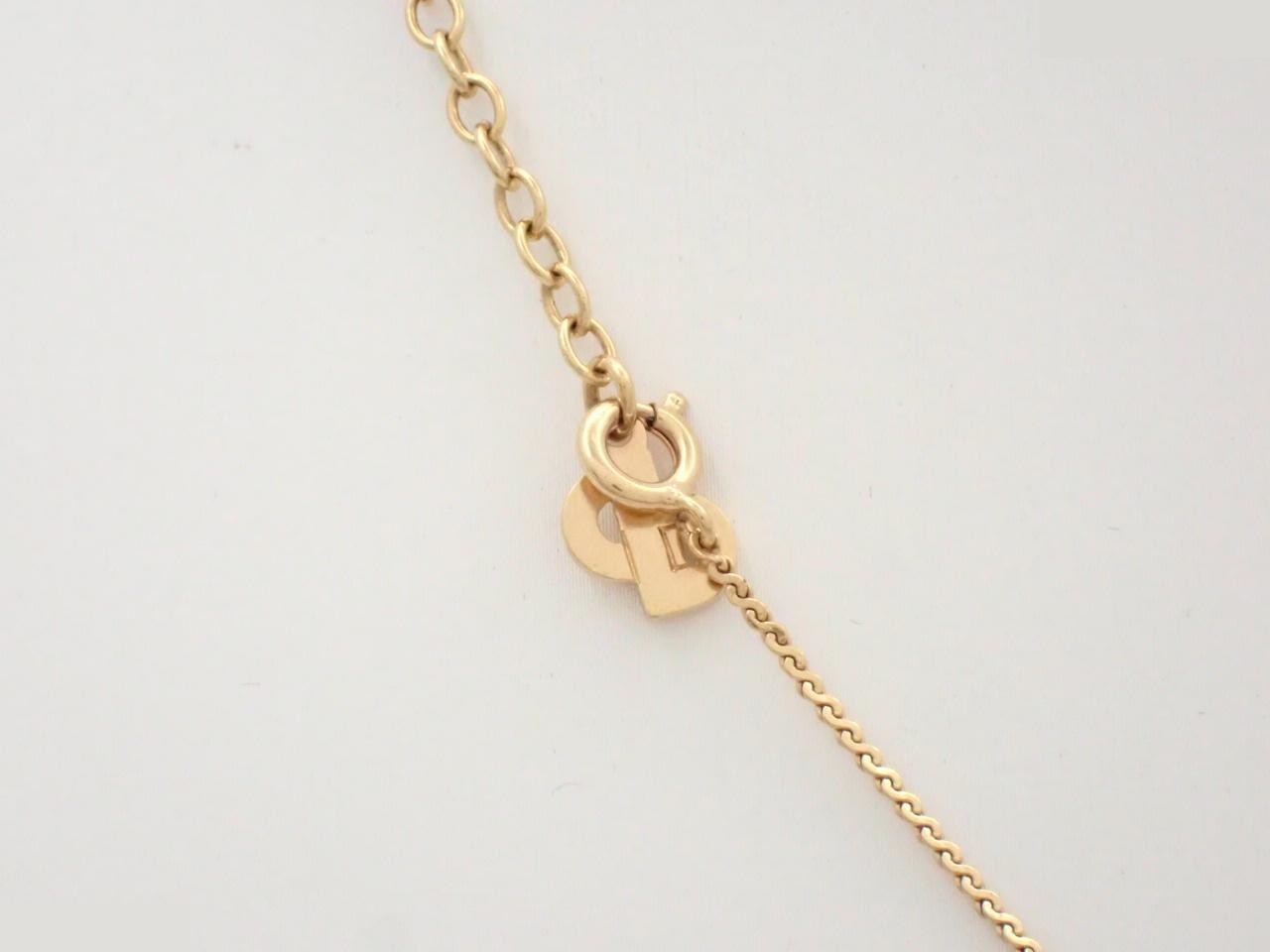 necklace/pendant, gold, chain approximately 44cm — view 2