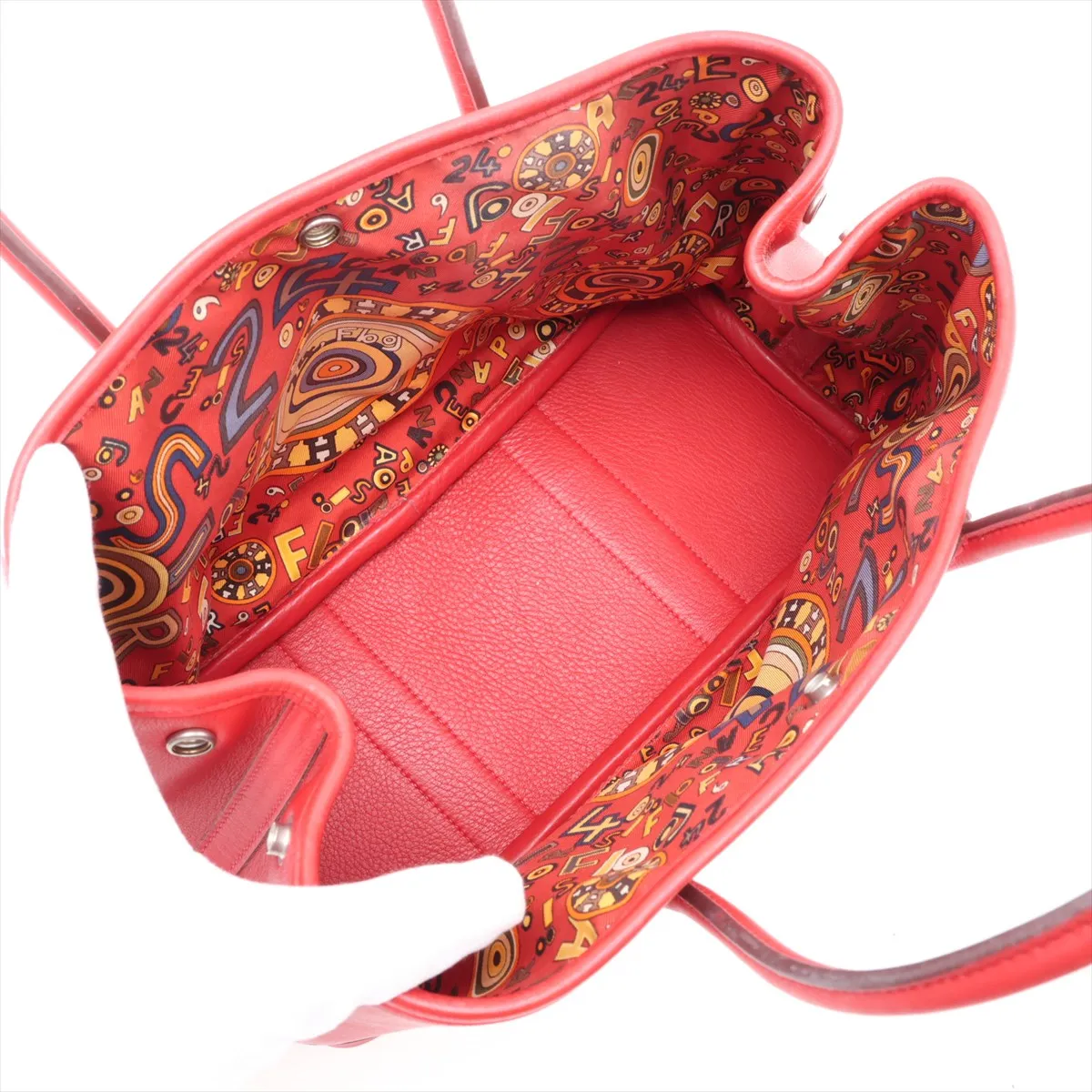 Garden Twilly TPM, Veau Swift leather, Vermilion, Silver hardware, J: 2006 — view 7