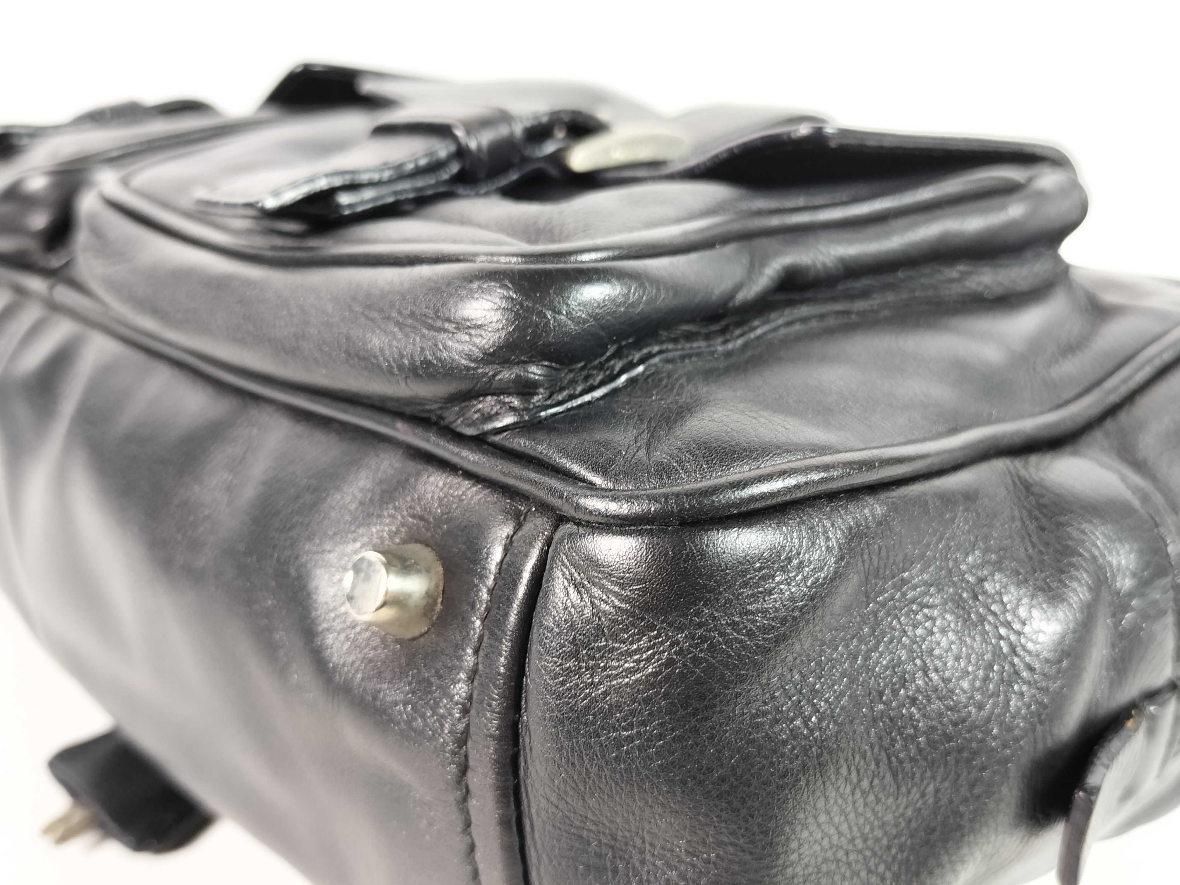 black handbag — view 6