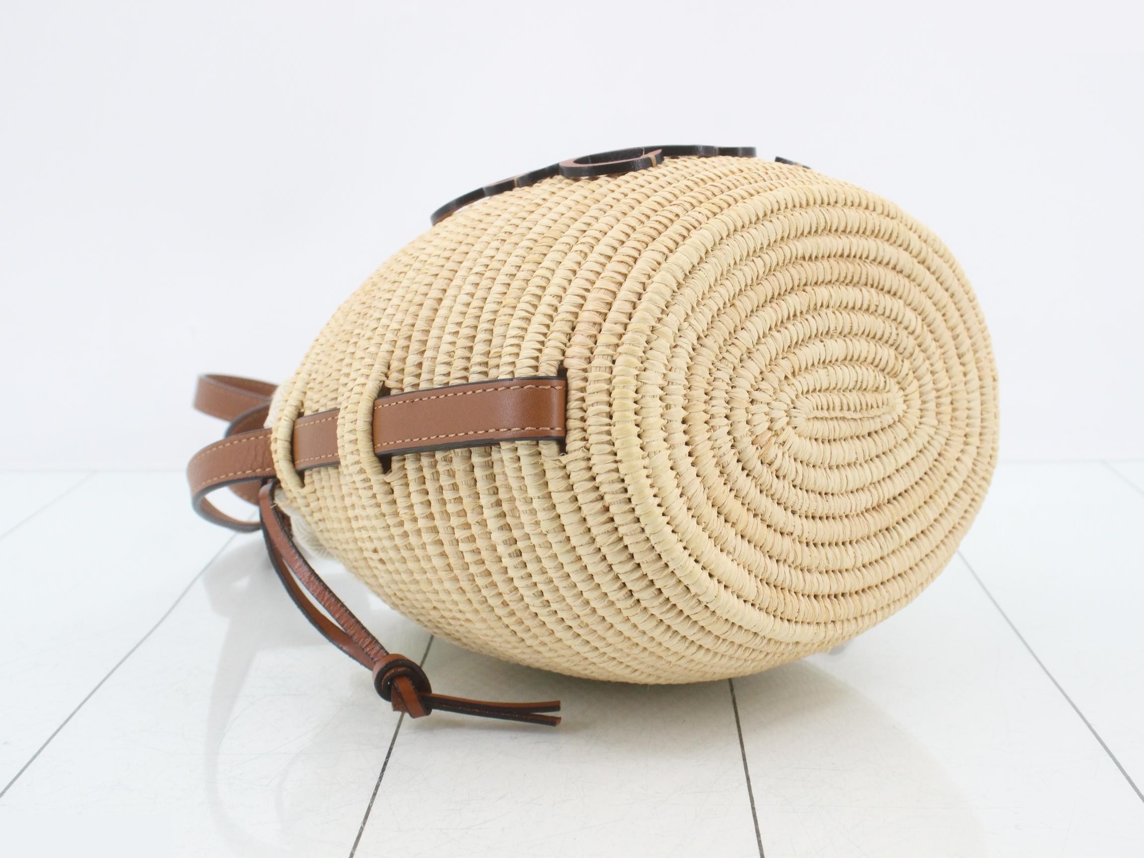 Beehive Shoulder Bag, Basket Bag, Brown — view 5