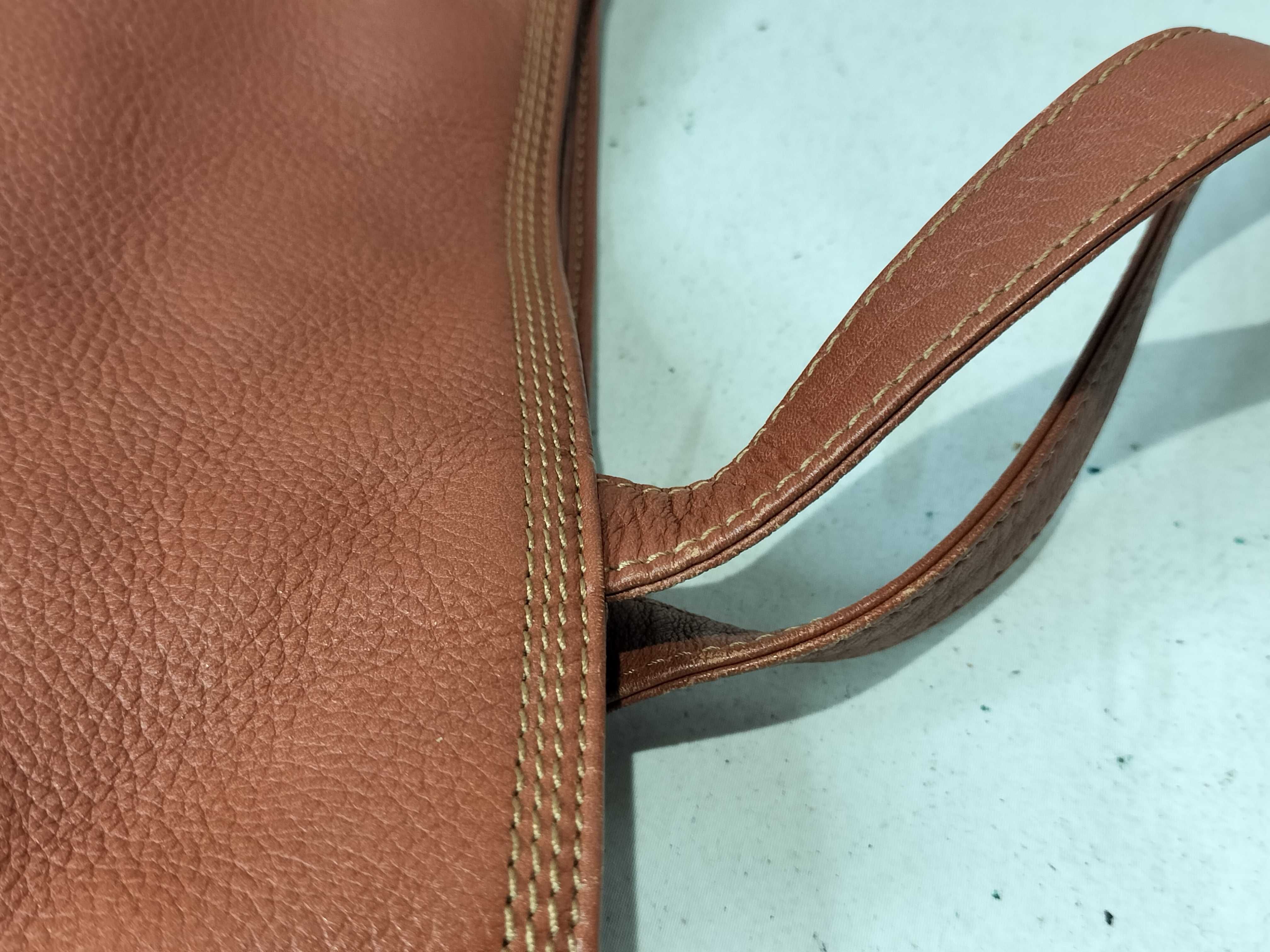 Leather Shoulder Bag Messenger Tote Bag — view 6