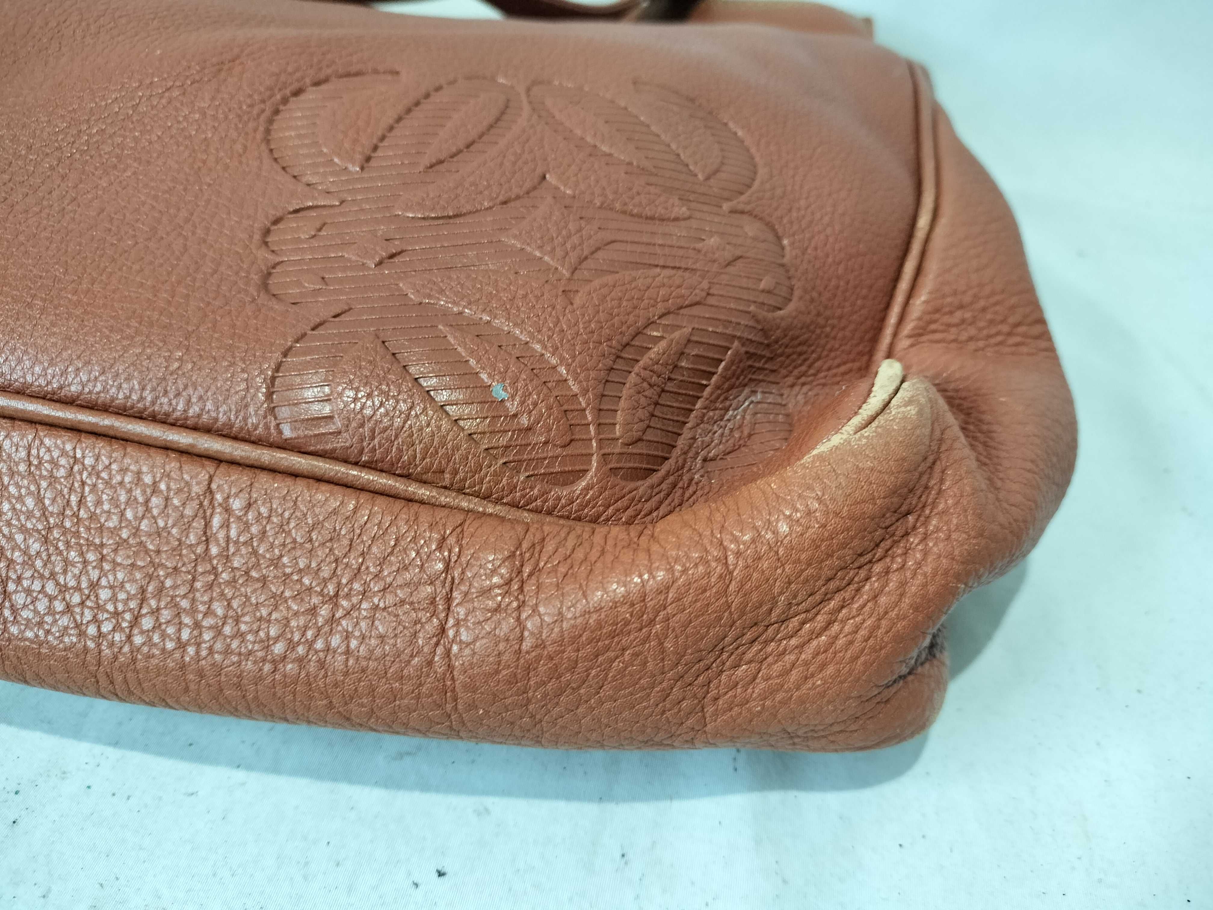 Leather Shoulder Bag Messenger Tote Bag — view 7