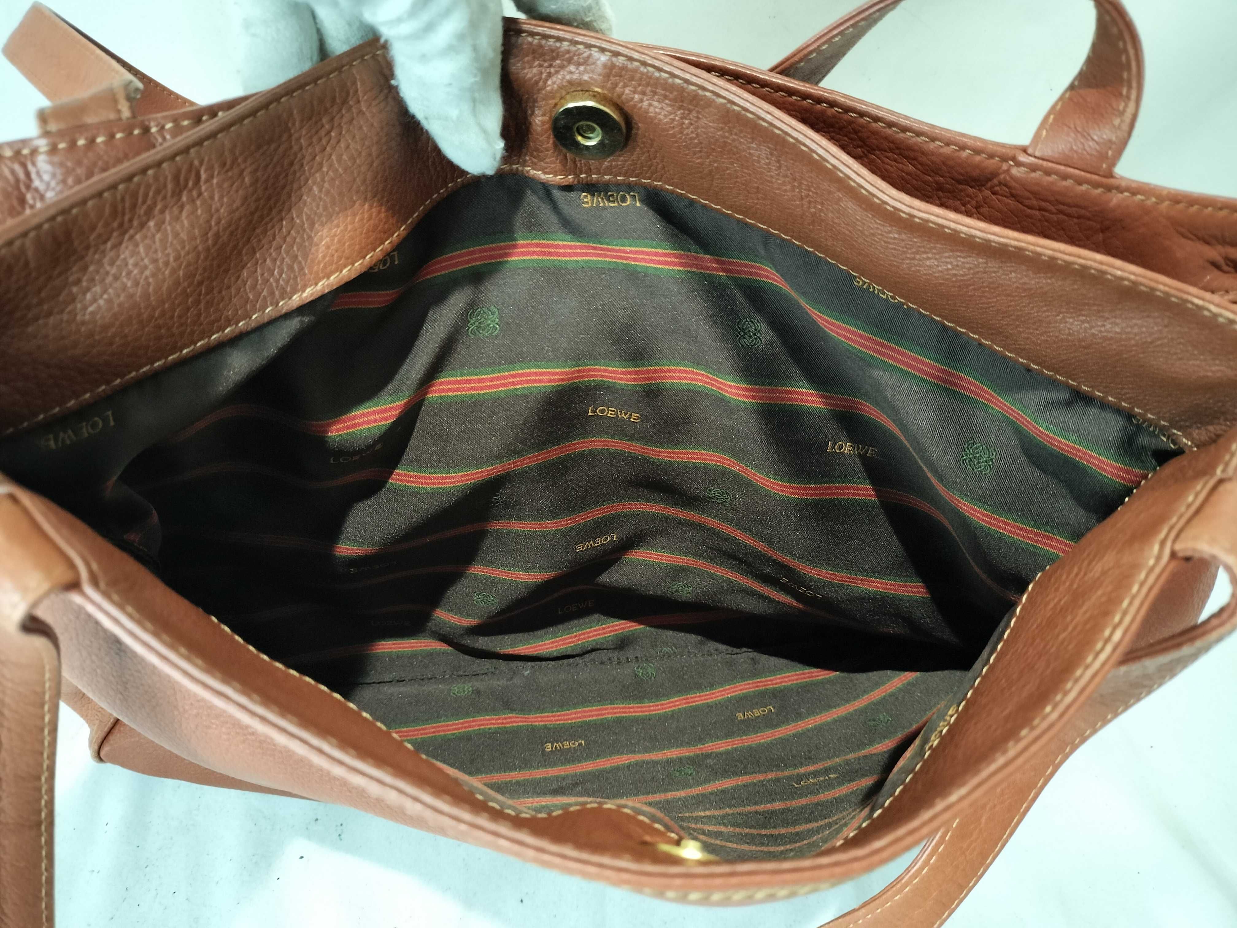 Leather Shoulder Bag Messenger Tote Bag — view 9