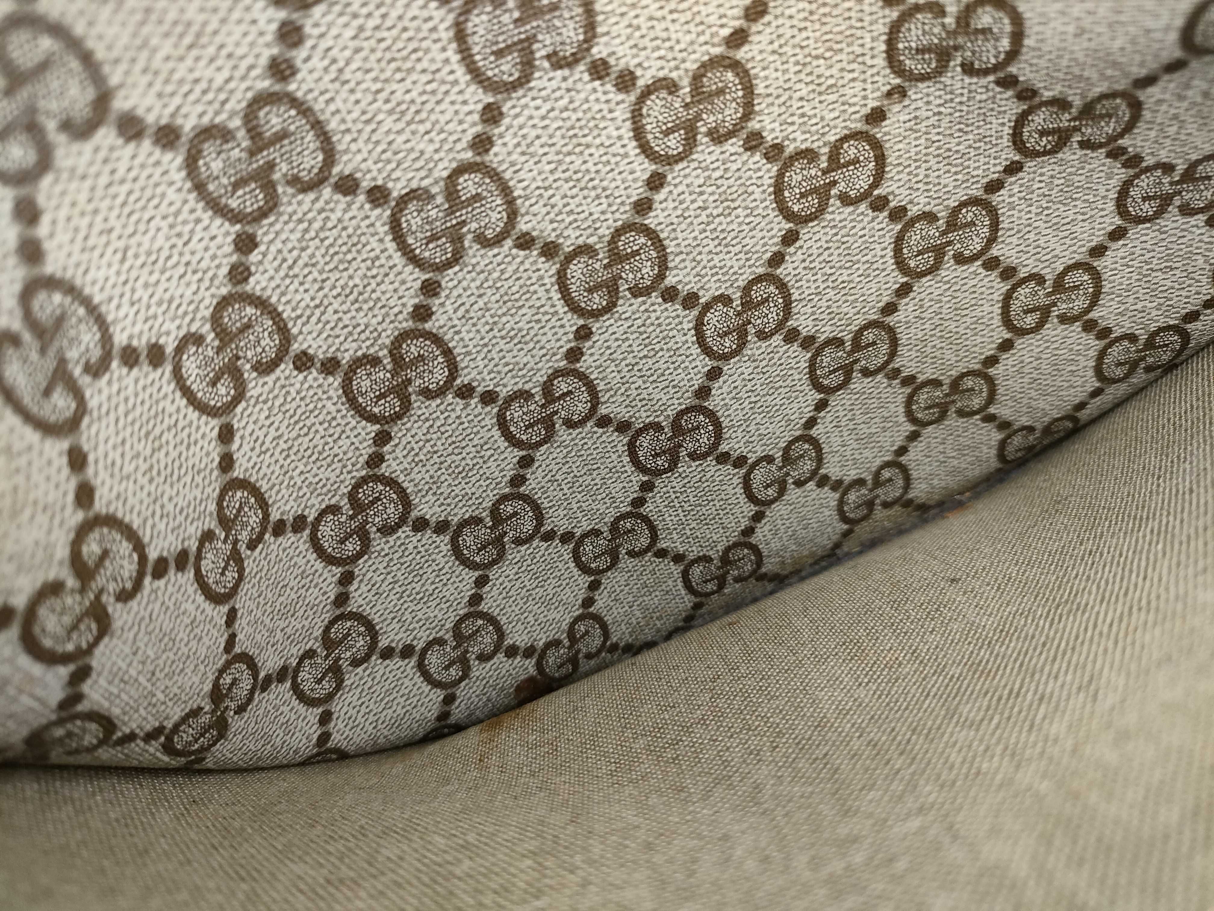GG Supreme Gucci 39 02 003 GG Supreme Sherry Line Tote Bag PVC Leather Brown Tote Bag — view 14