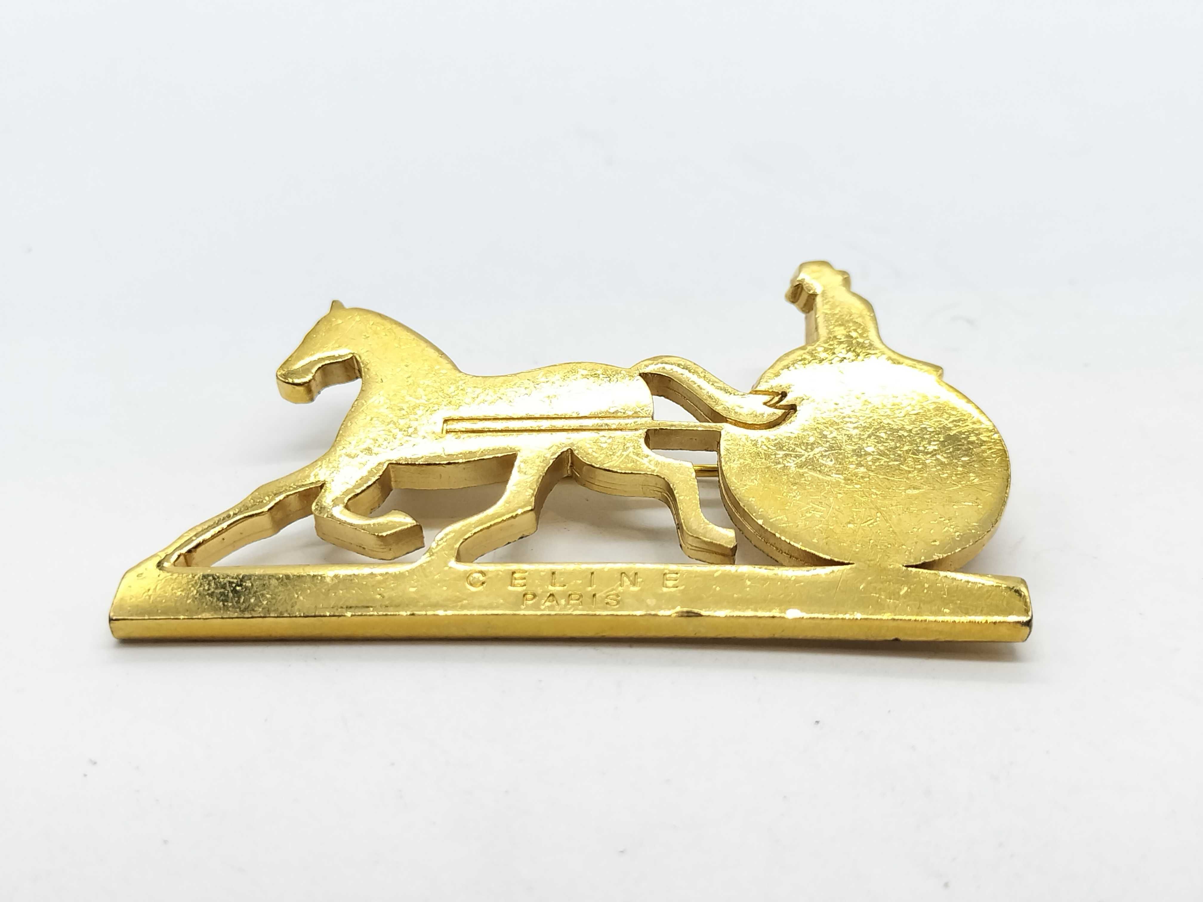 brooch, carriage design, ABG2, gold, etc. (2 pieces) — view 7