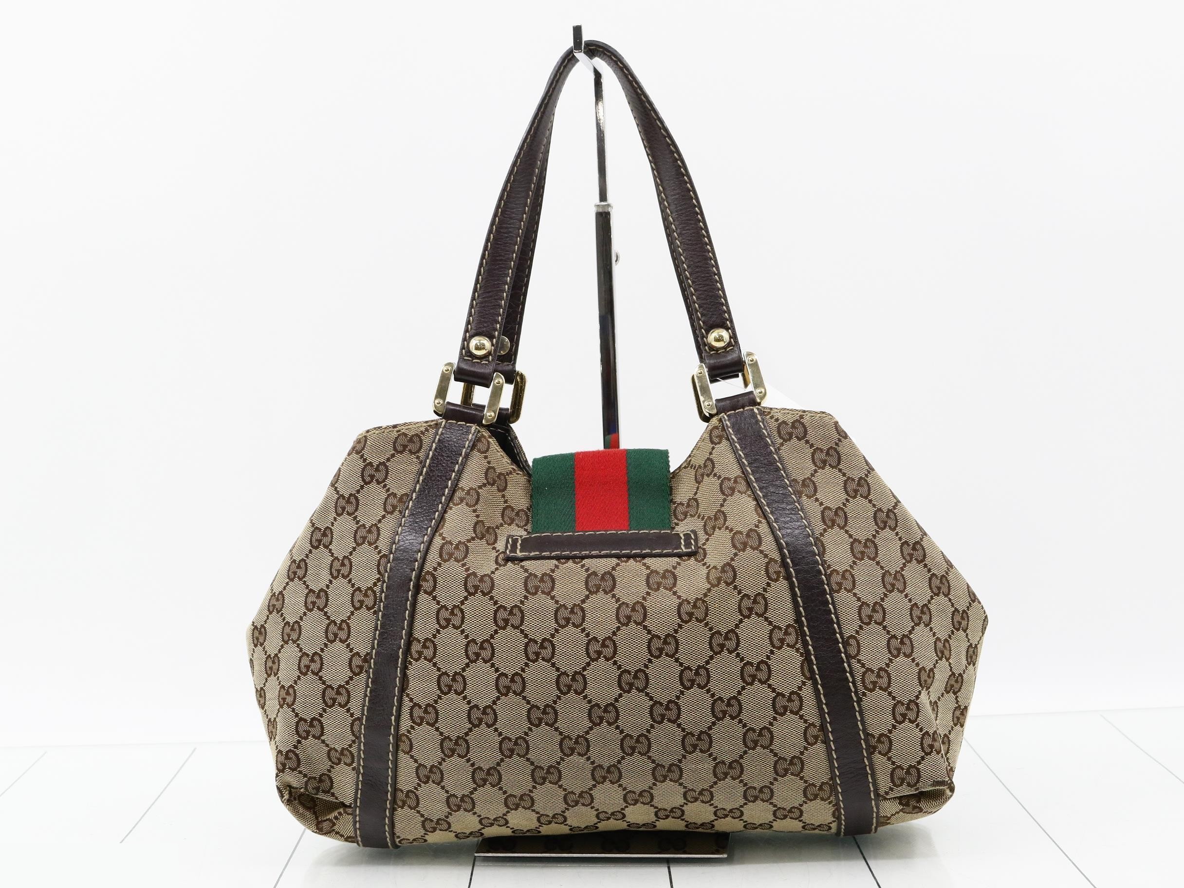 GG Canvas Sherry Line Semi-Shoulder Bag — view 2