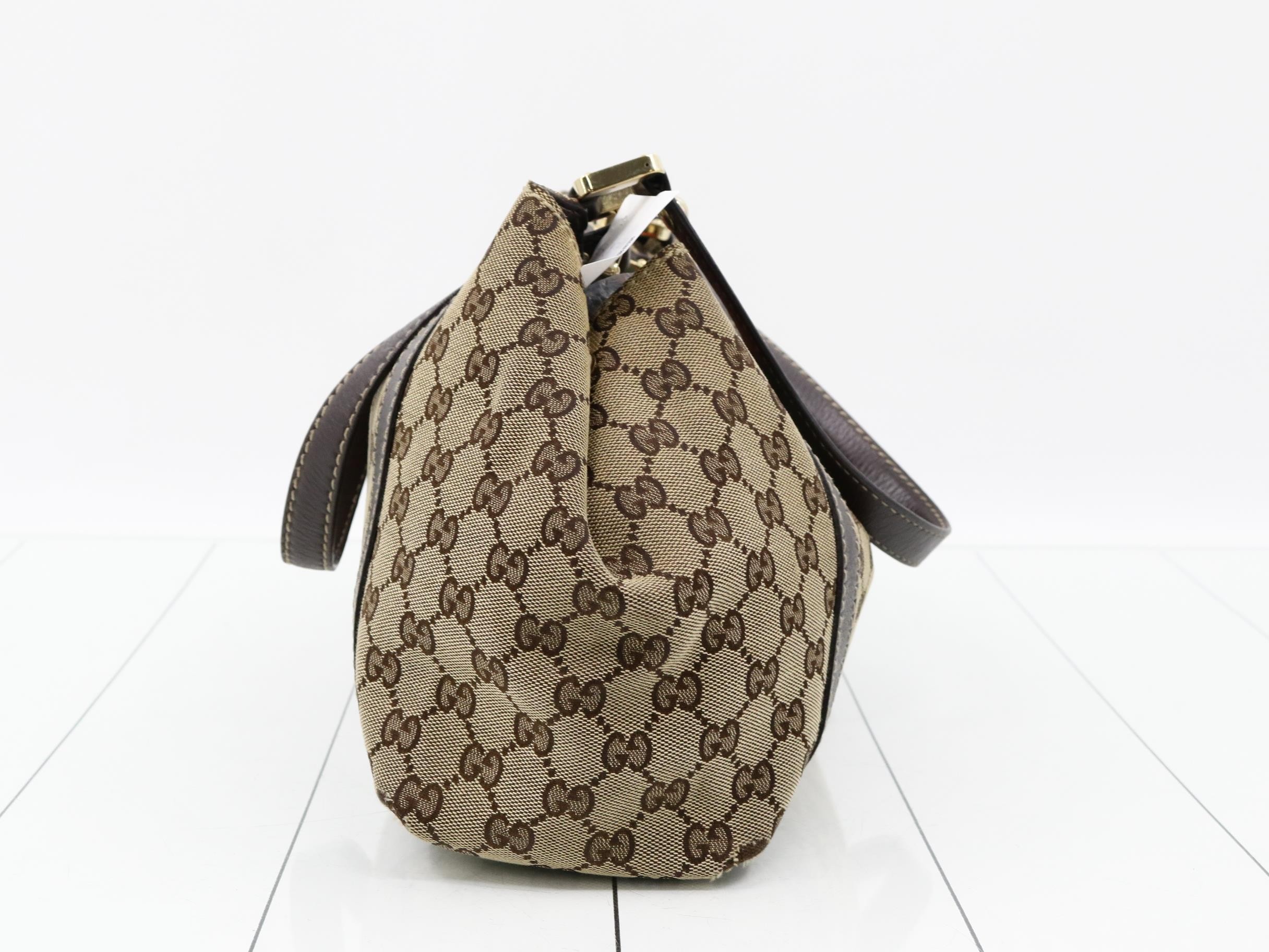 GG Canvas Sherry Line Semi-Shoulder Bag — view 4