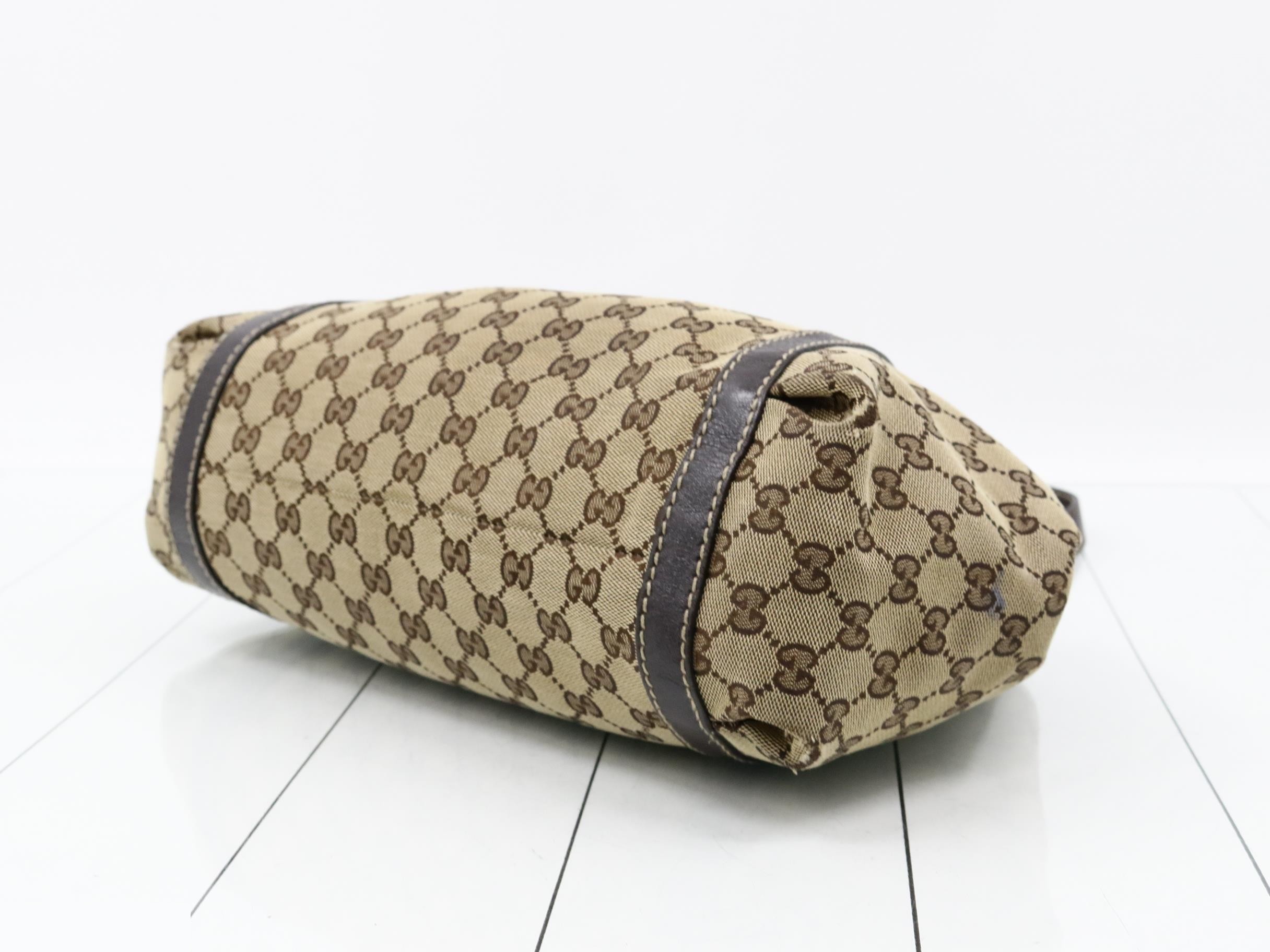GG Canvas Sherry Line Semi-Shoulder Bag — view 6