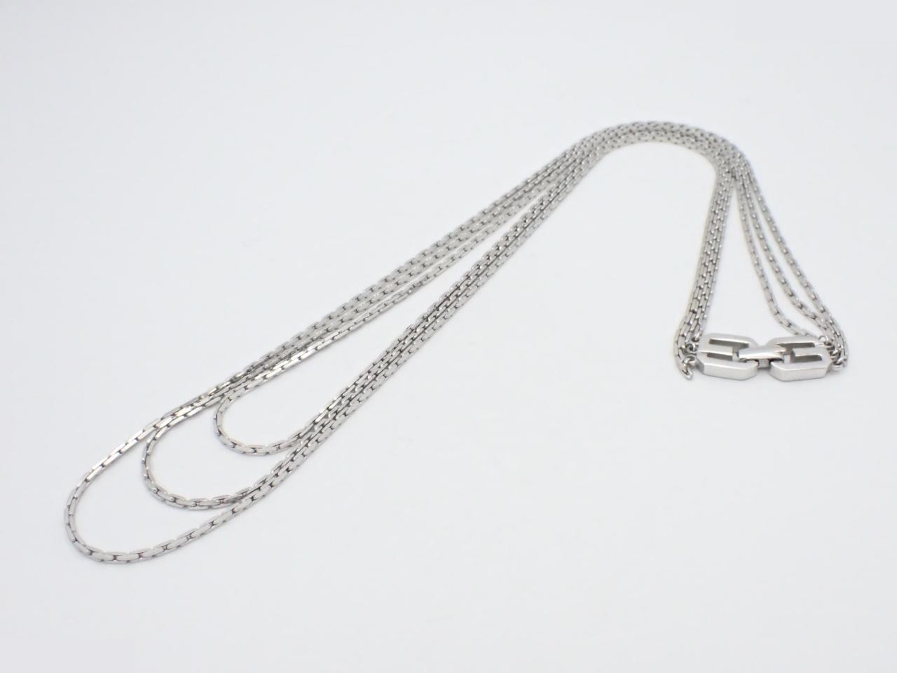 Long necklace, model number 1977, neck circumference approximately 72 cm. — view 3