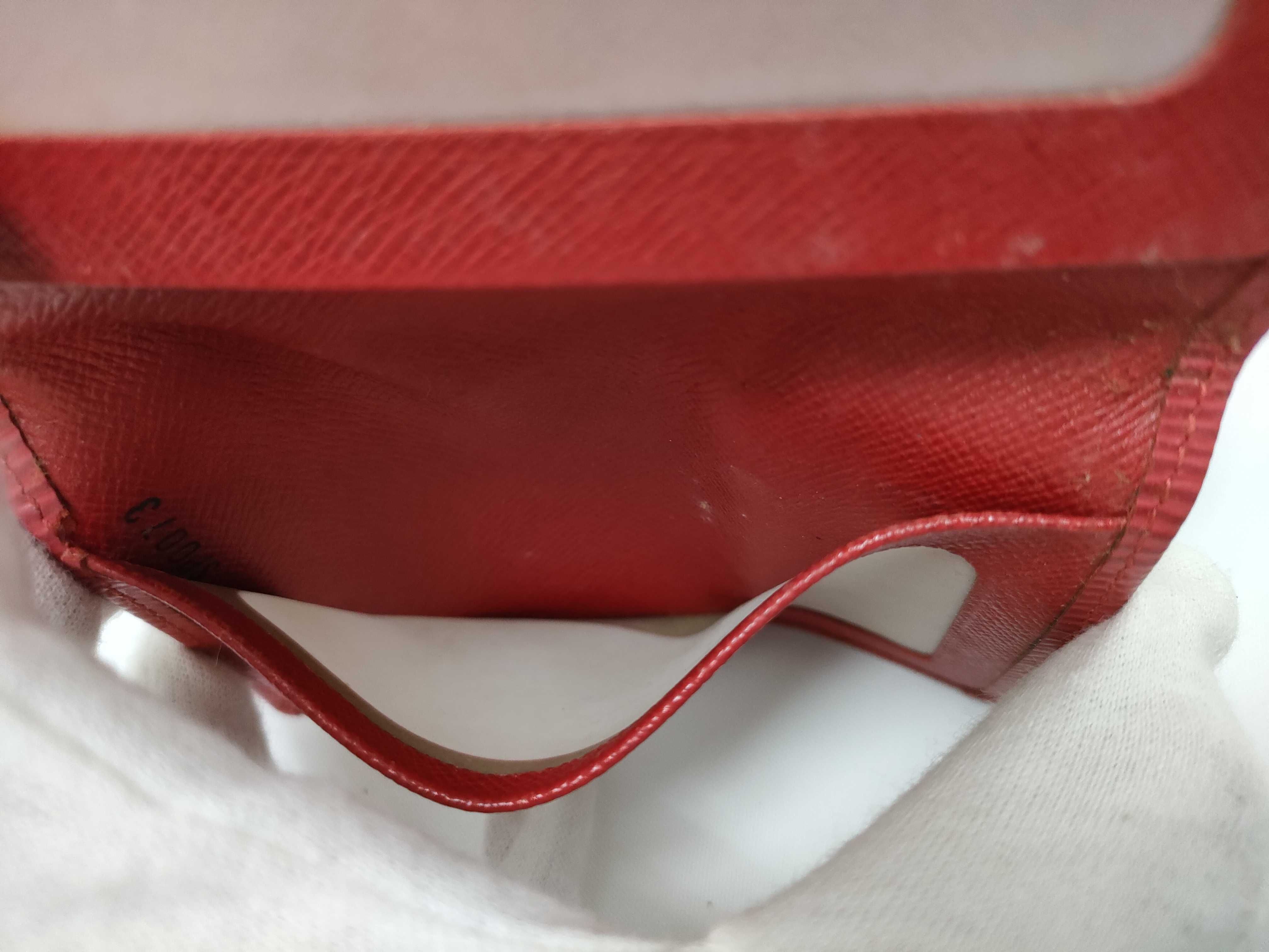 Epi LV Red Business Card Holder Card Case — view 11