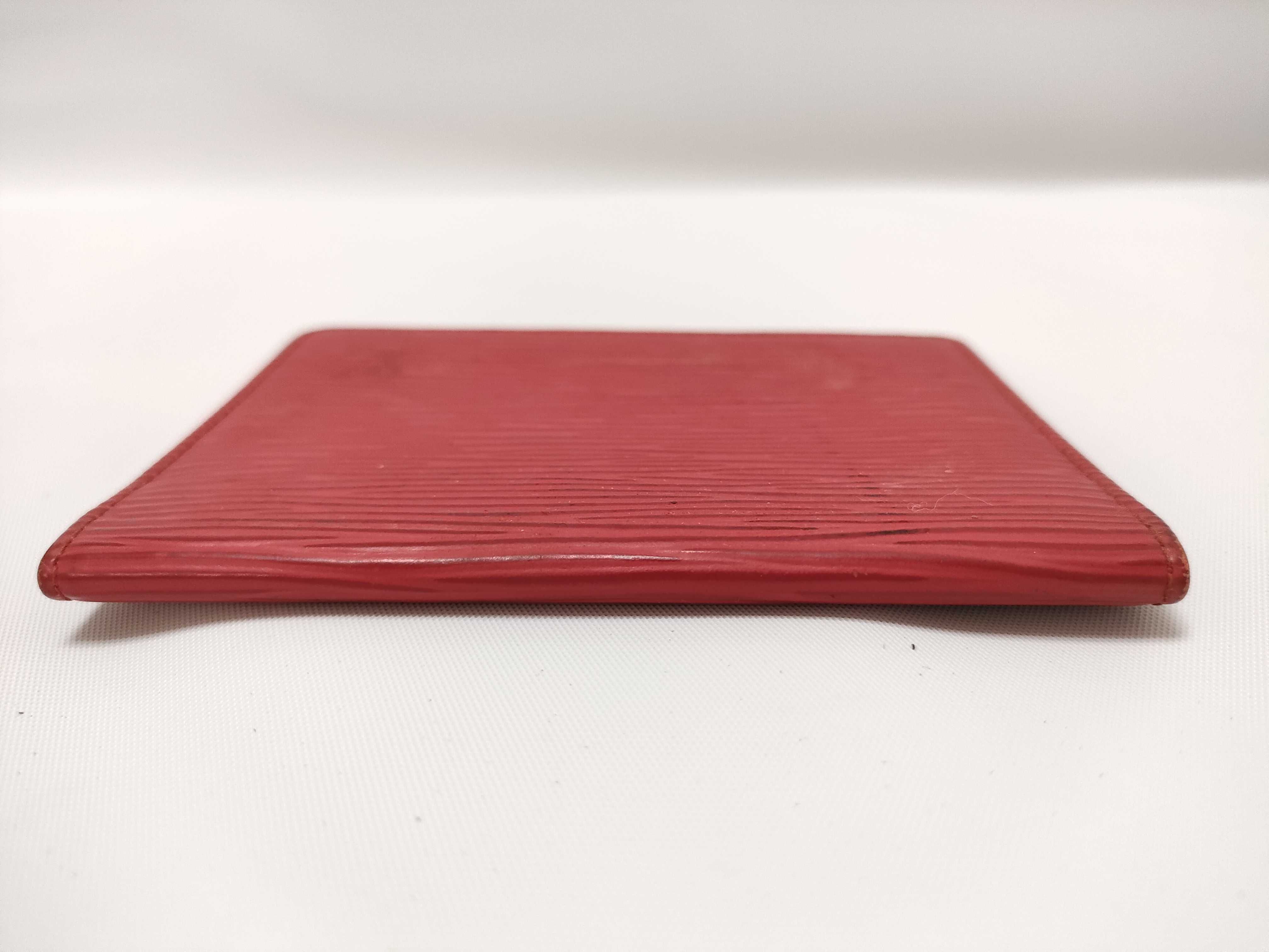 Epi LV Red Business Card Holder Card Case — view 4