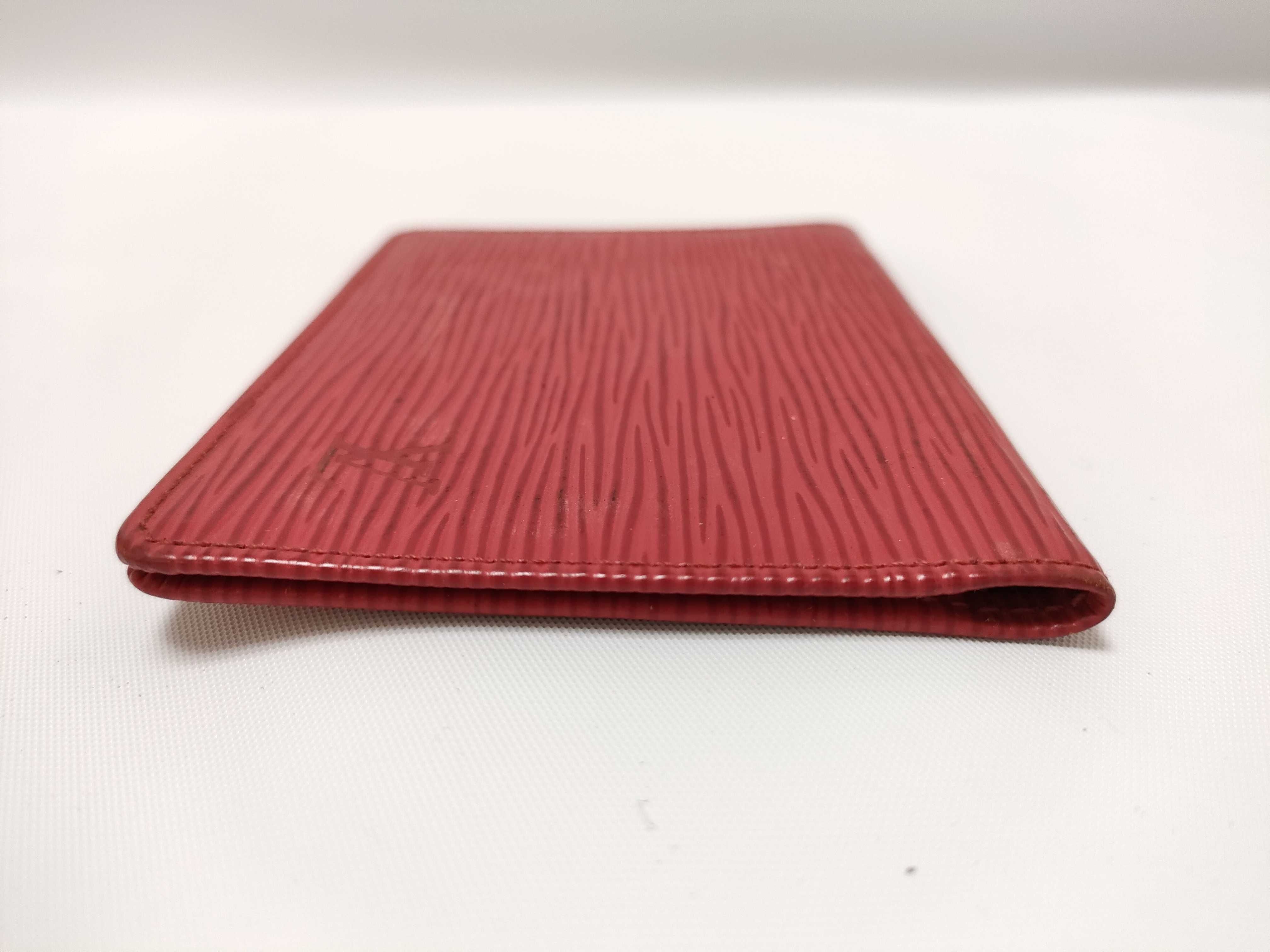 Epi LV Red Business Card Holder Card Case — view 5
