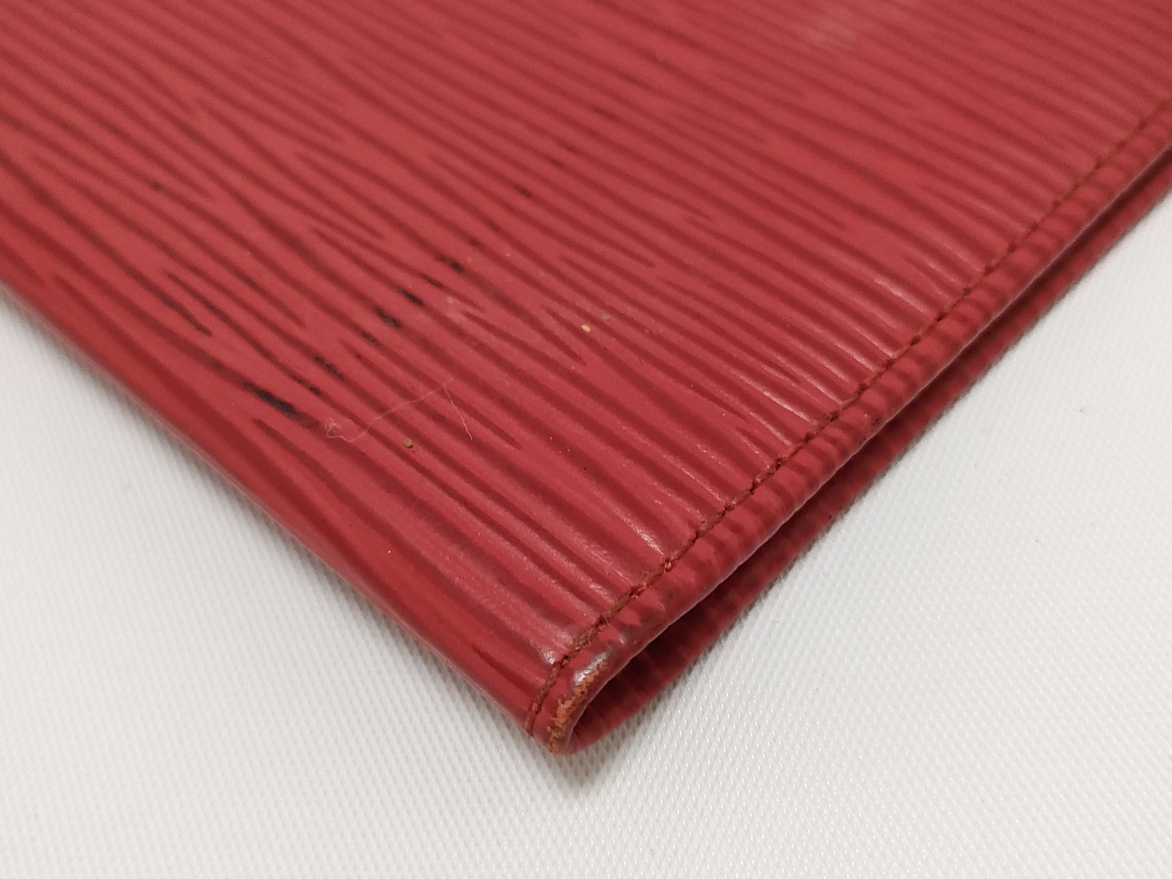 Epi LV Red Business Card Holder Card Case — view 6