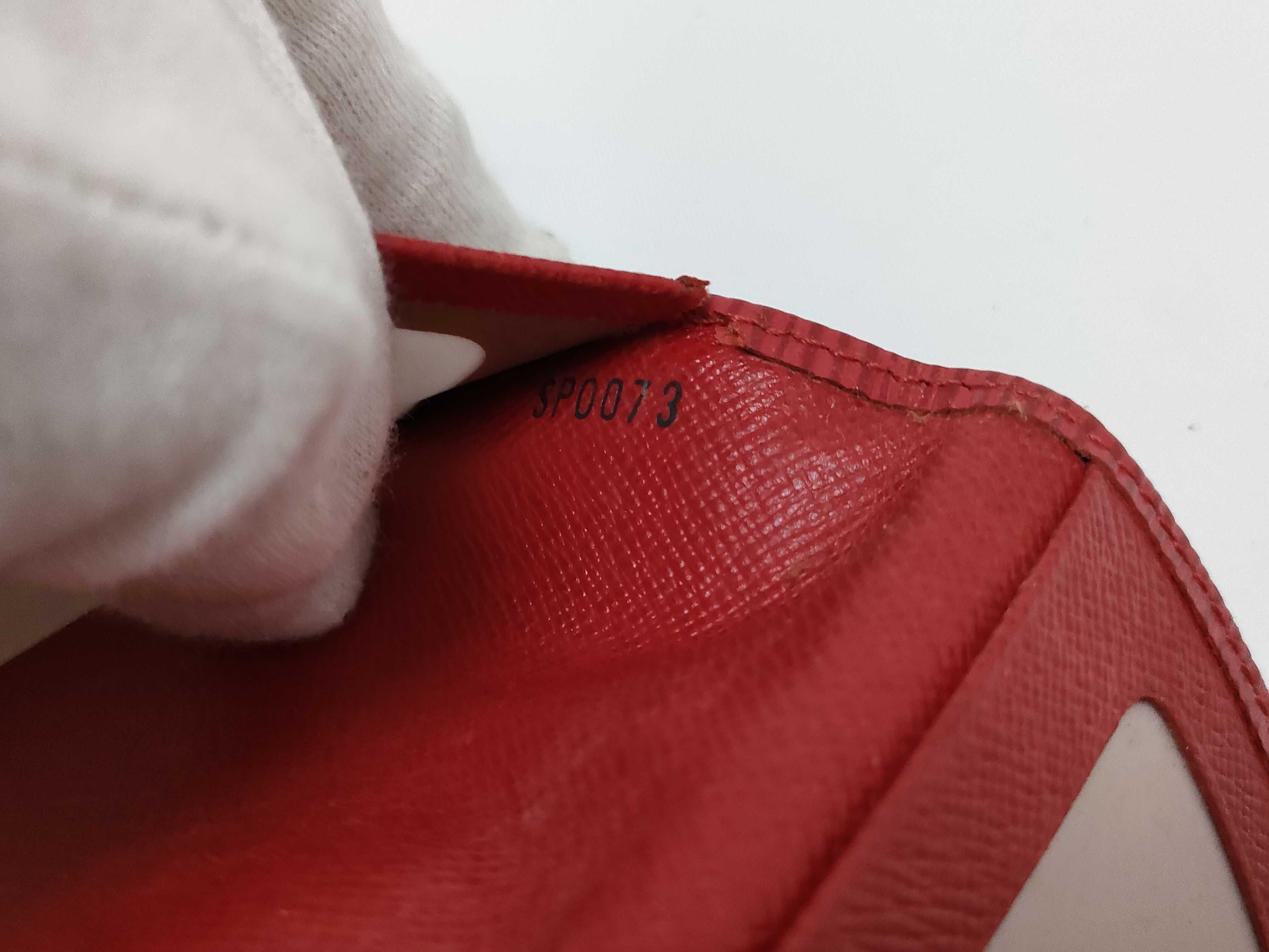 Epi LV Red Business Card Holder Card Case — view 10