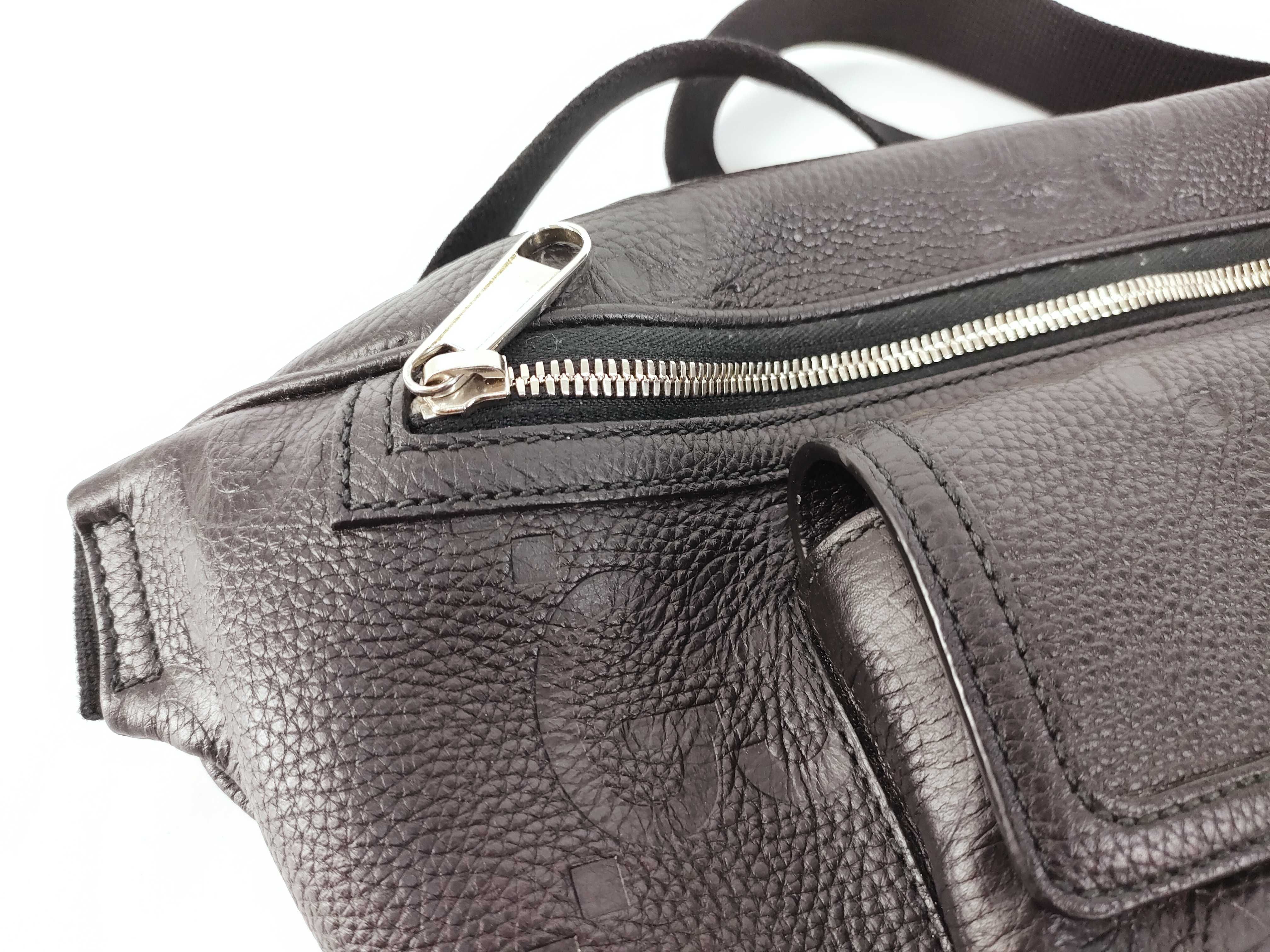 GG Jumbo GG Leather Body Bag, Black, 645093 Shoulder Bag — view 8