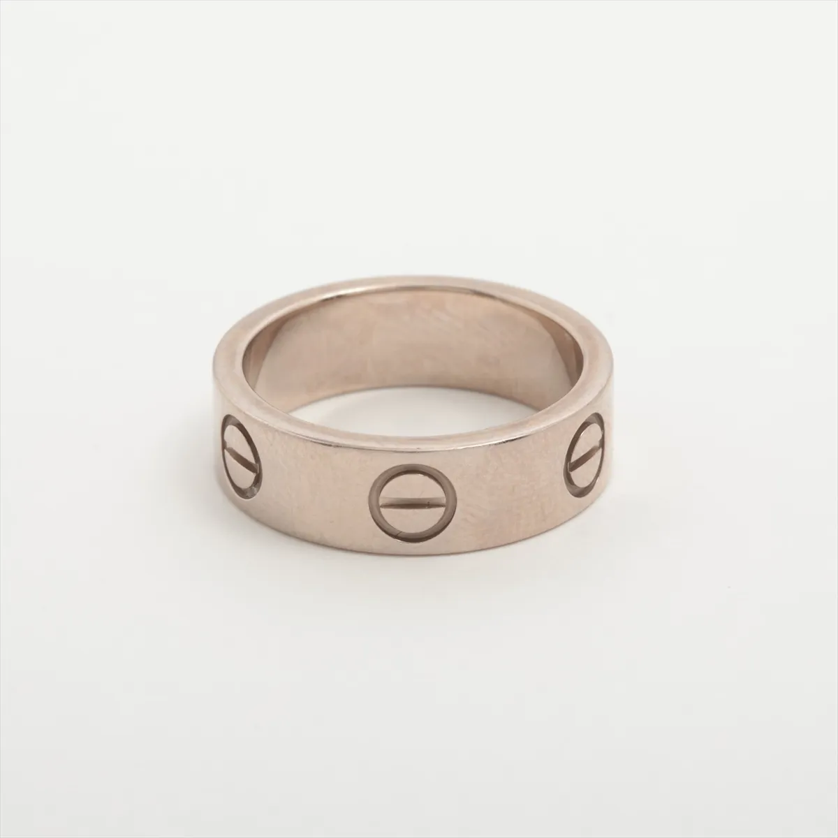 Love Ring 750(WG) 6.7g 49 K21880 Damage — view 2